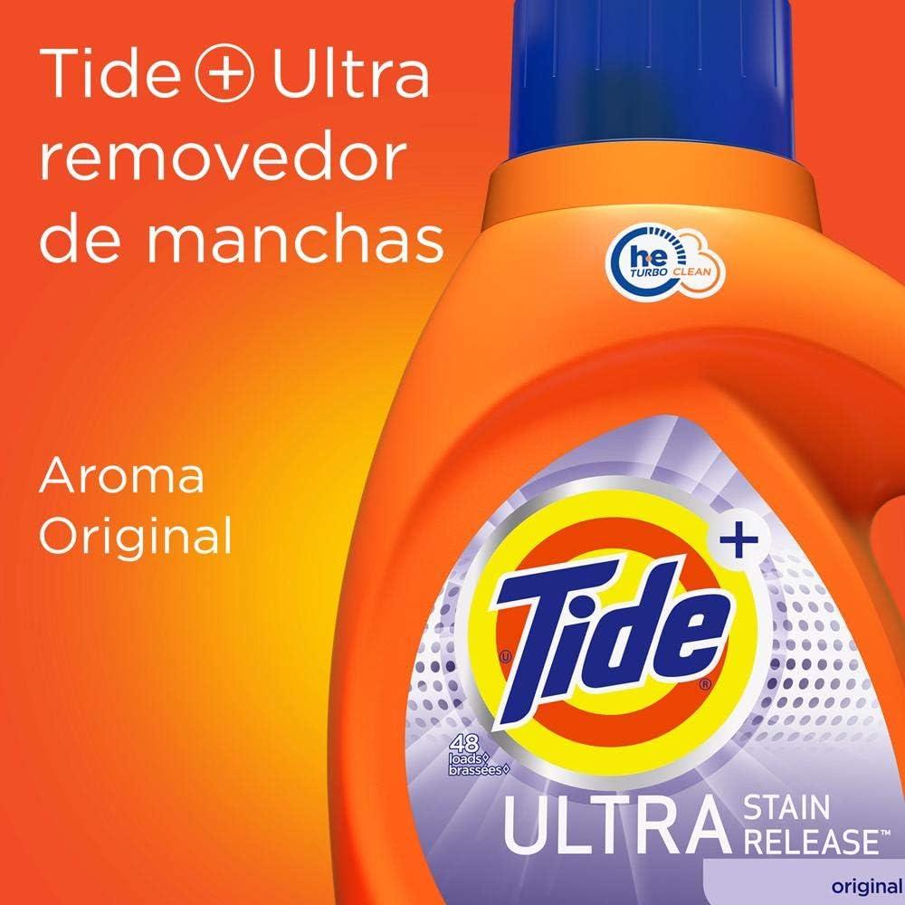 Detergente Líquido para Ropa Tide Plus Ultra 1.30L Aroma Original
