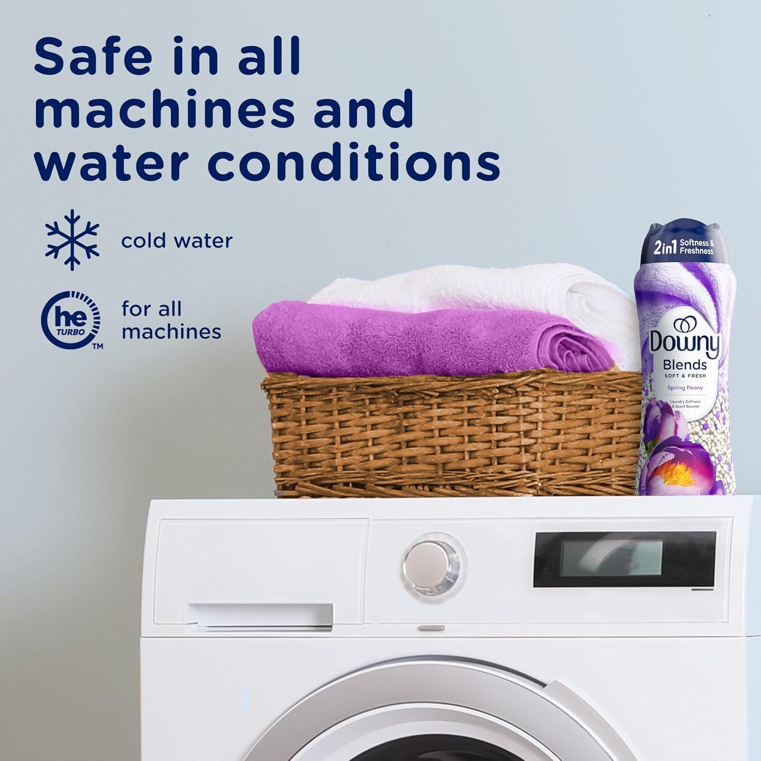 Perlas Aumentadoras de Suavidad y Fragancia Downy 368.5 g - Peonía de Primavera