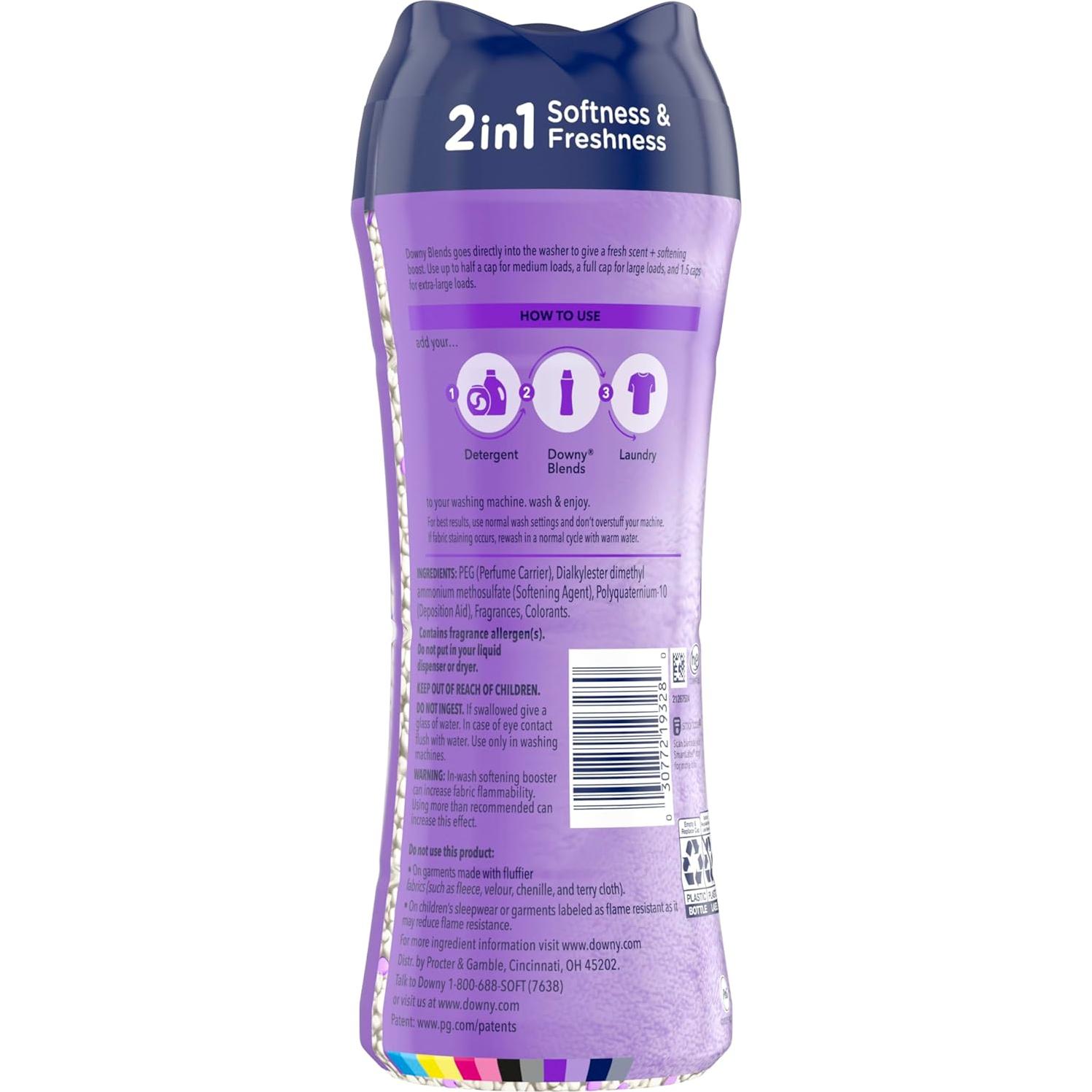 Perlas Aumentadoras de Suavidad y Fragancia Downy 368.5 g - Peonía de Primavera