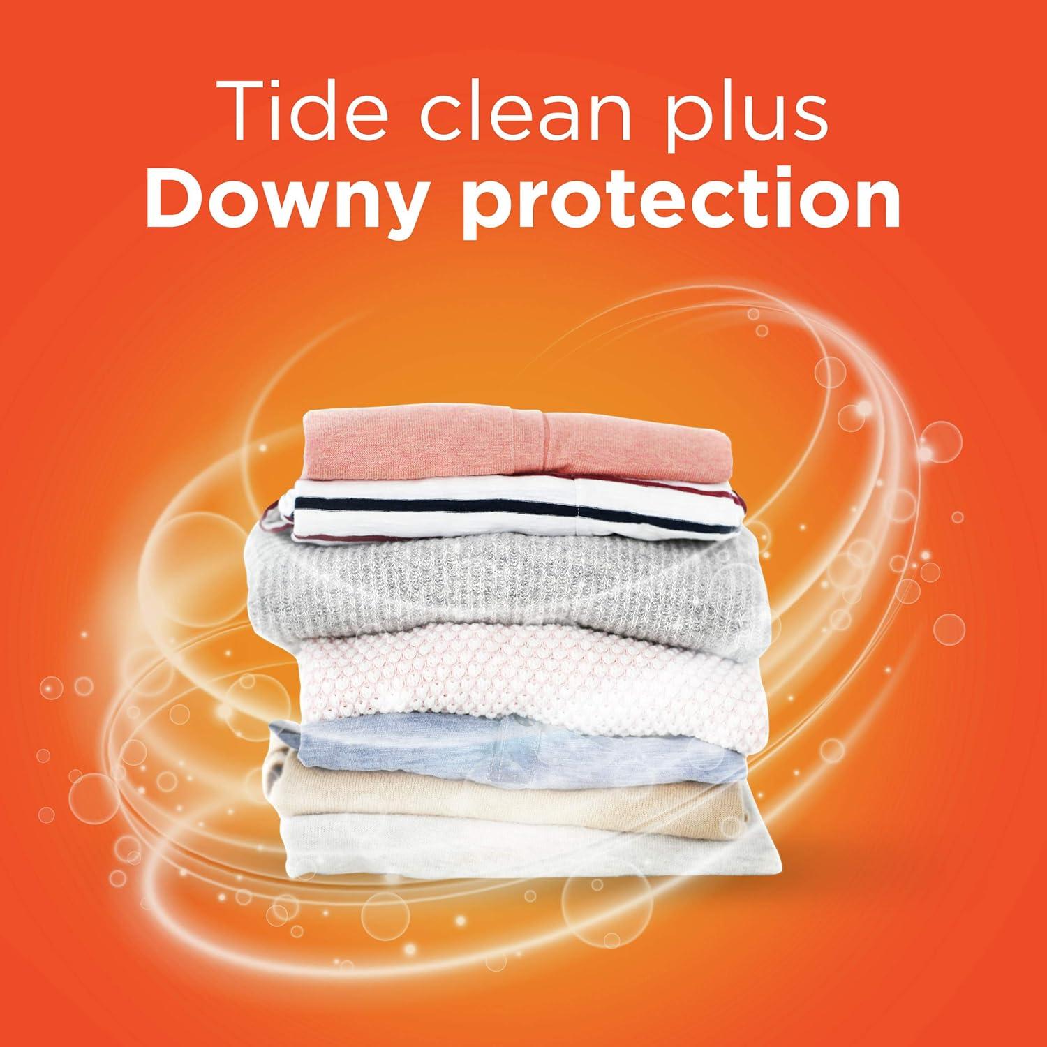 Detergente Líquido Tide + Downy 1.36 L Fresco de Abril
