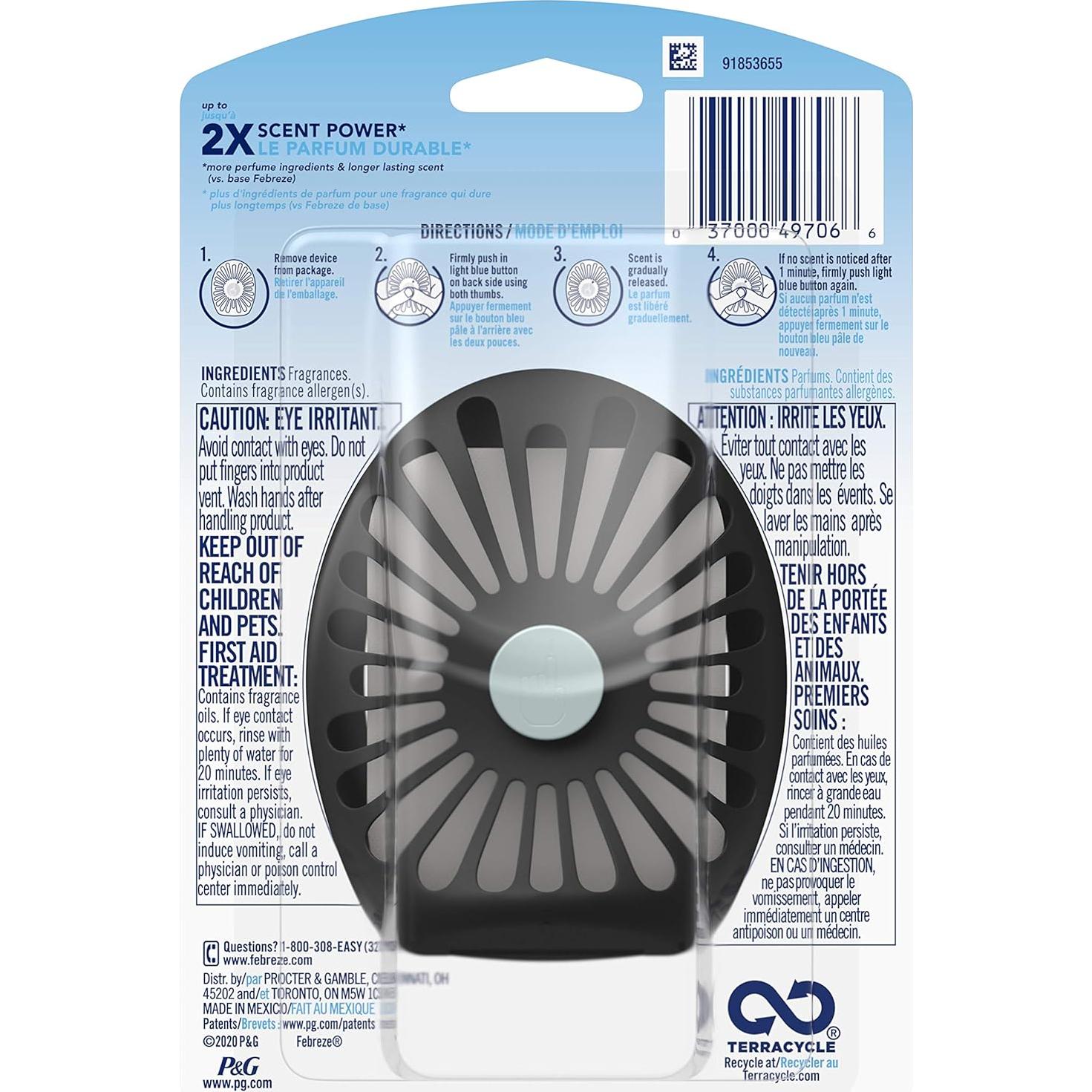 Ambientador Febreze Small Spaces Unstopables Fresco 1 unidad