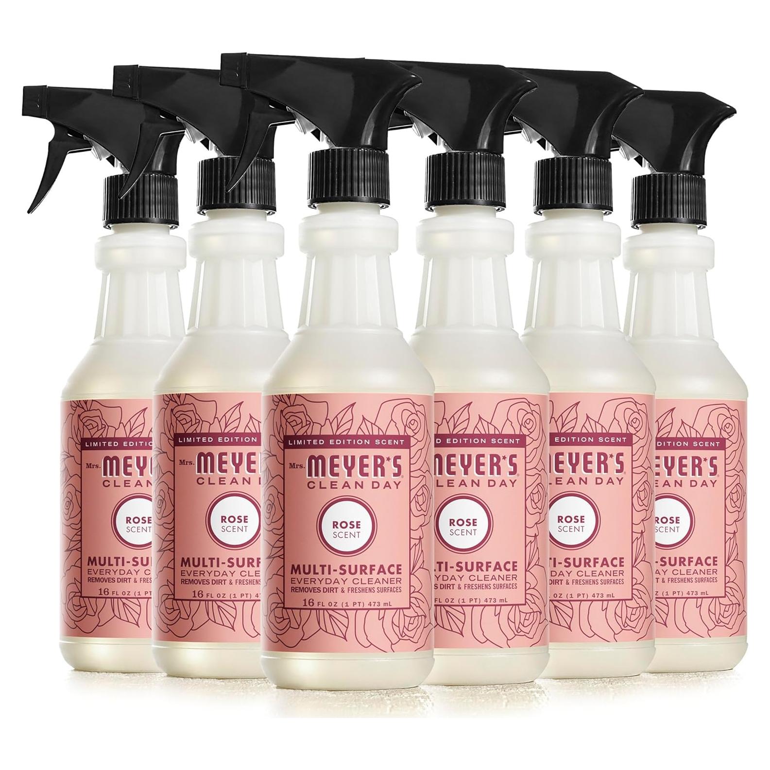Limpiador Multiusos Mrs. Meyer's Clean Day Aroma Rosa 6x473ml