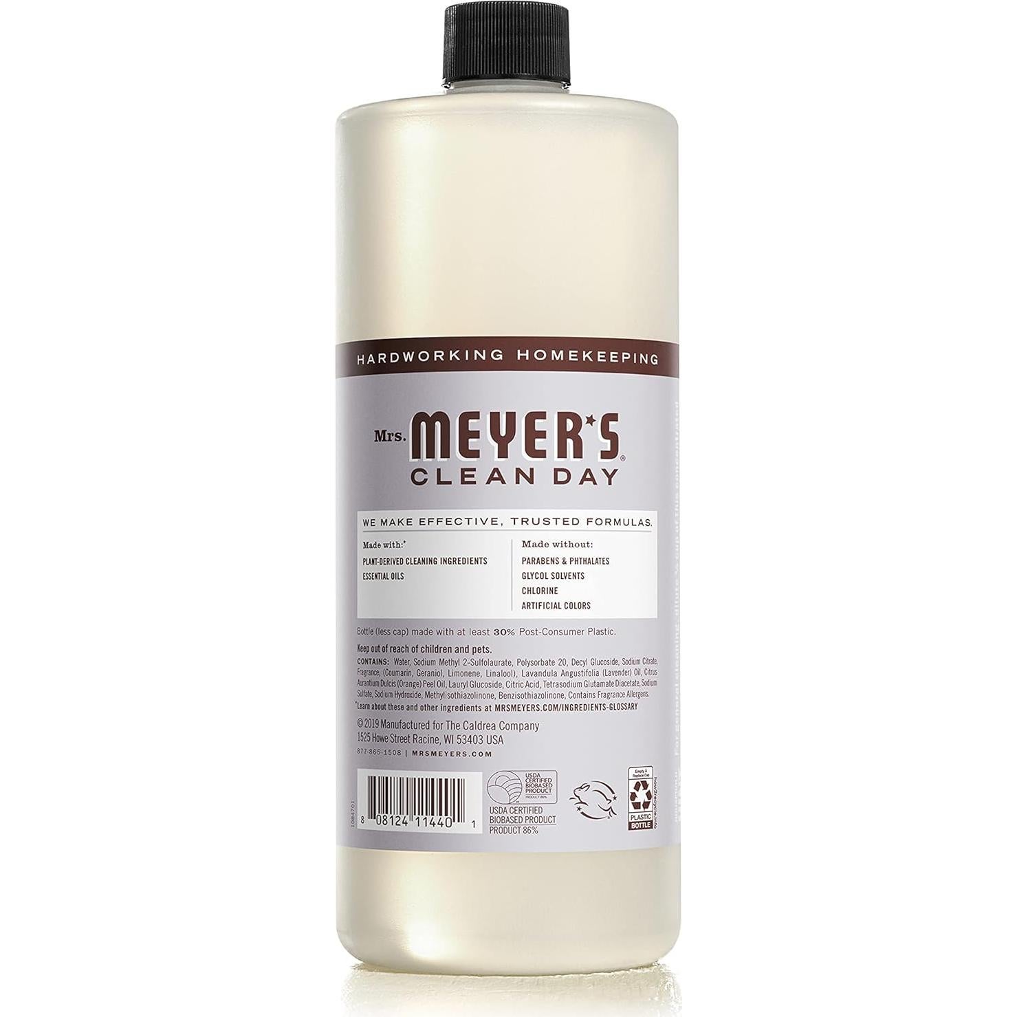 Limpiador Multi-Superficie Concentrado Mrs. Meyer's Lavanda 2L