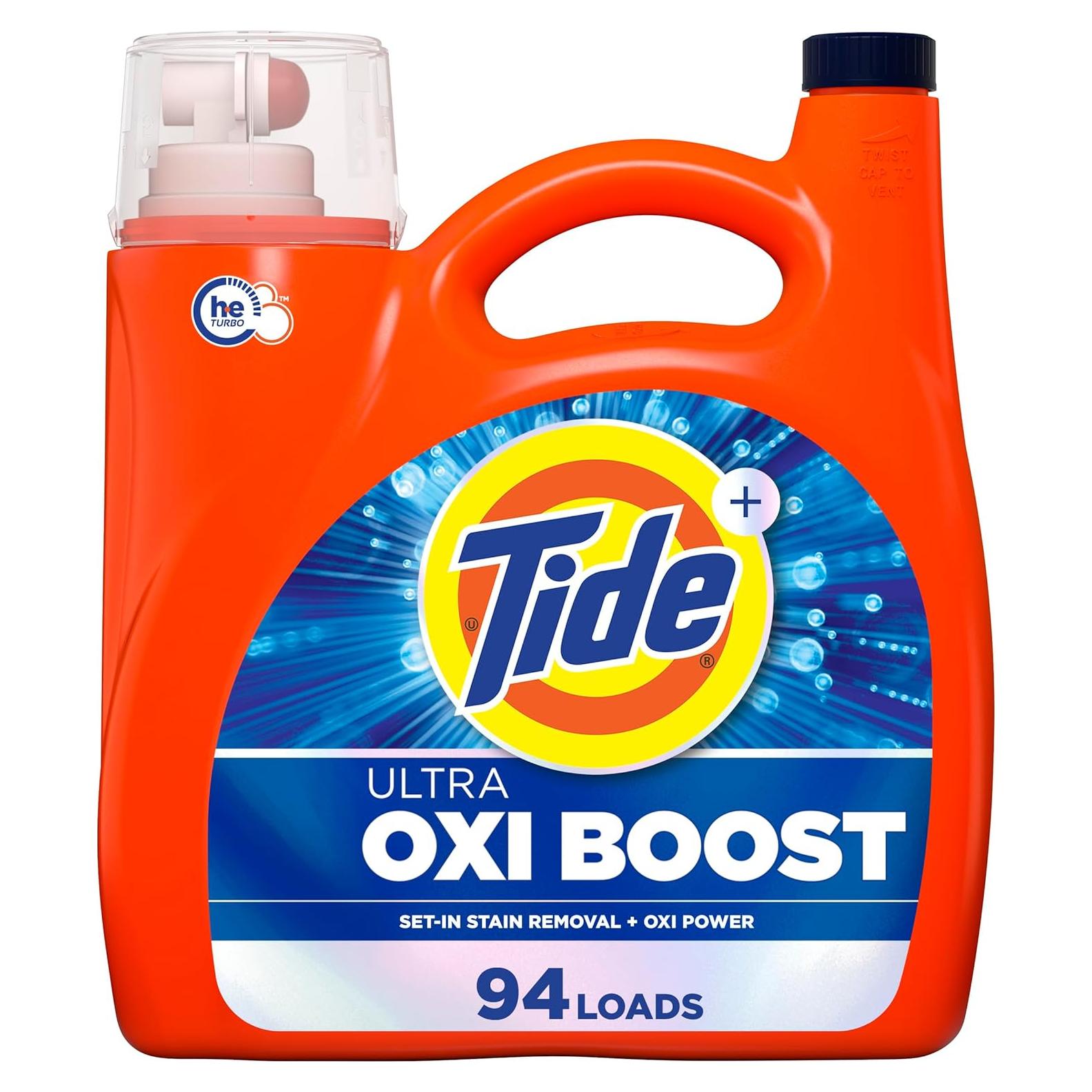 Detergente Líquido para Ropa Tide Ultra Oxi 3.92 L - 94 Lavados