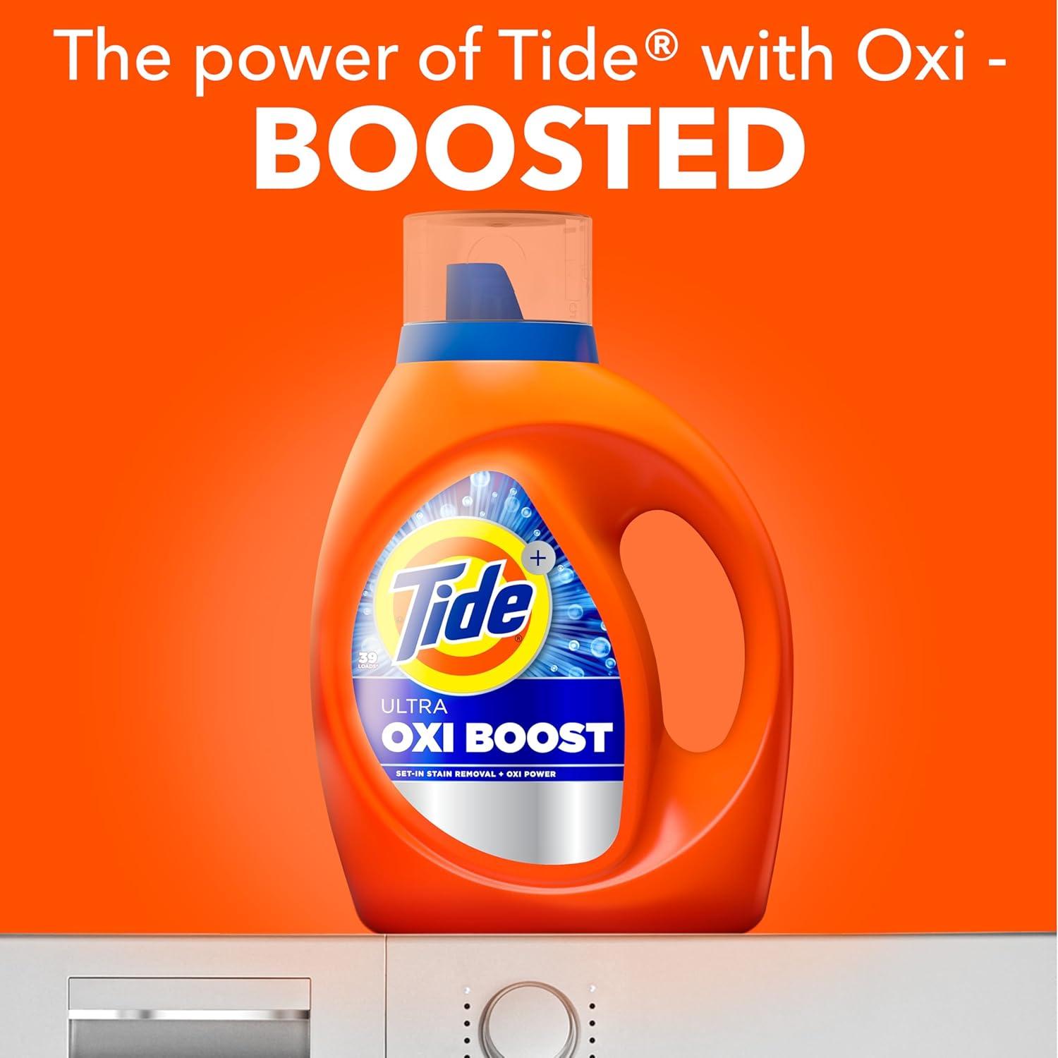 Detergente Líquido para Ropa Tide Ultra Oxi 3.92 L - 94 Lavados