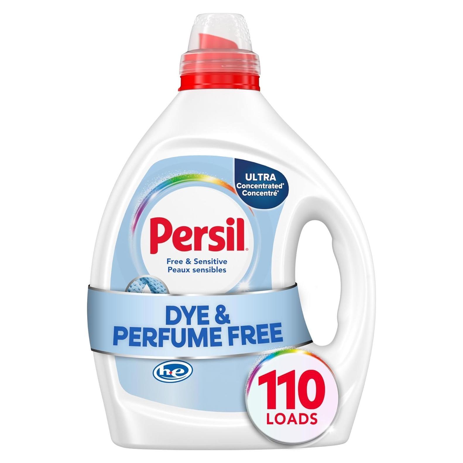 Detergente Líquido Persil Libre y Sensible 2.44 L Hipoalergénico