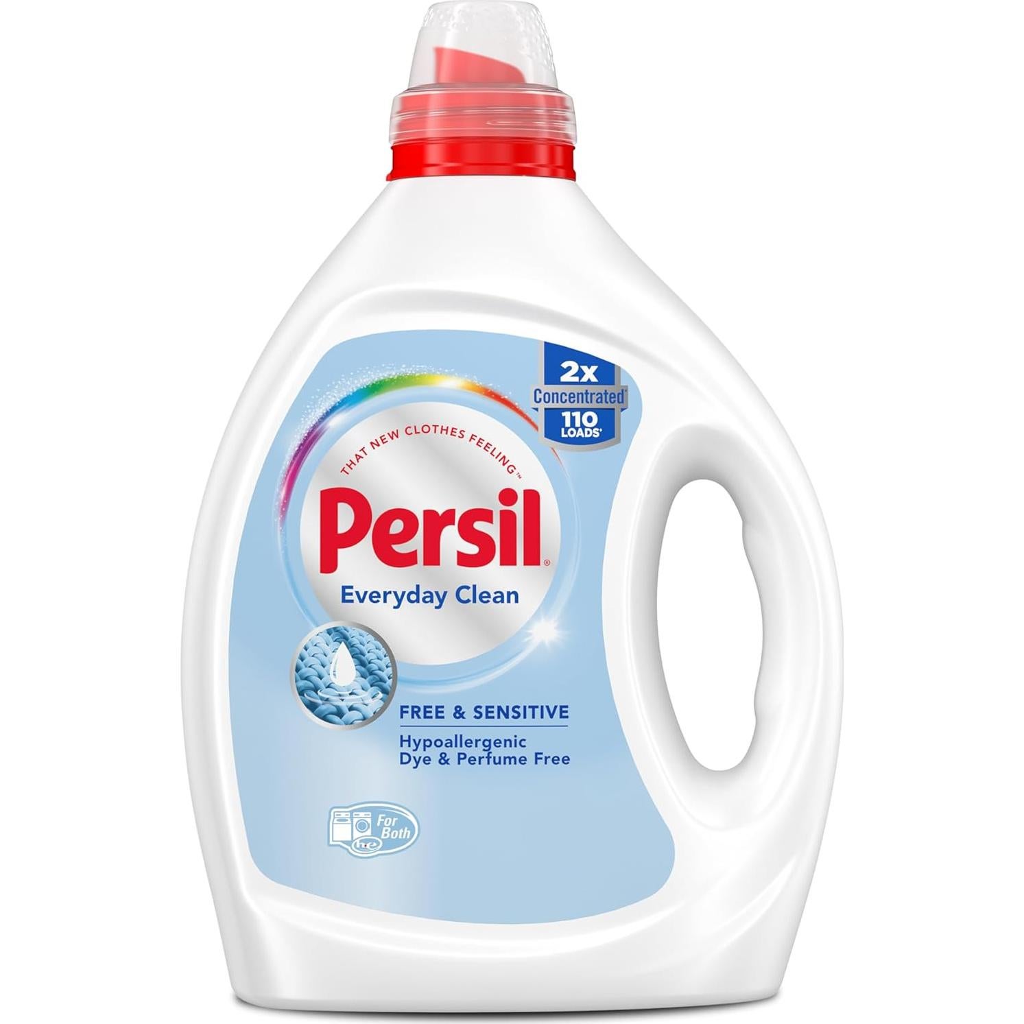 Detergente Líquido Persil Libre y Sensible 2.44 L Hipoalergénico