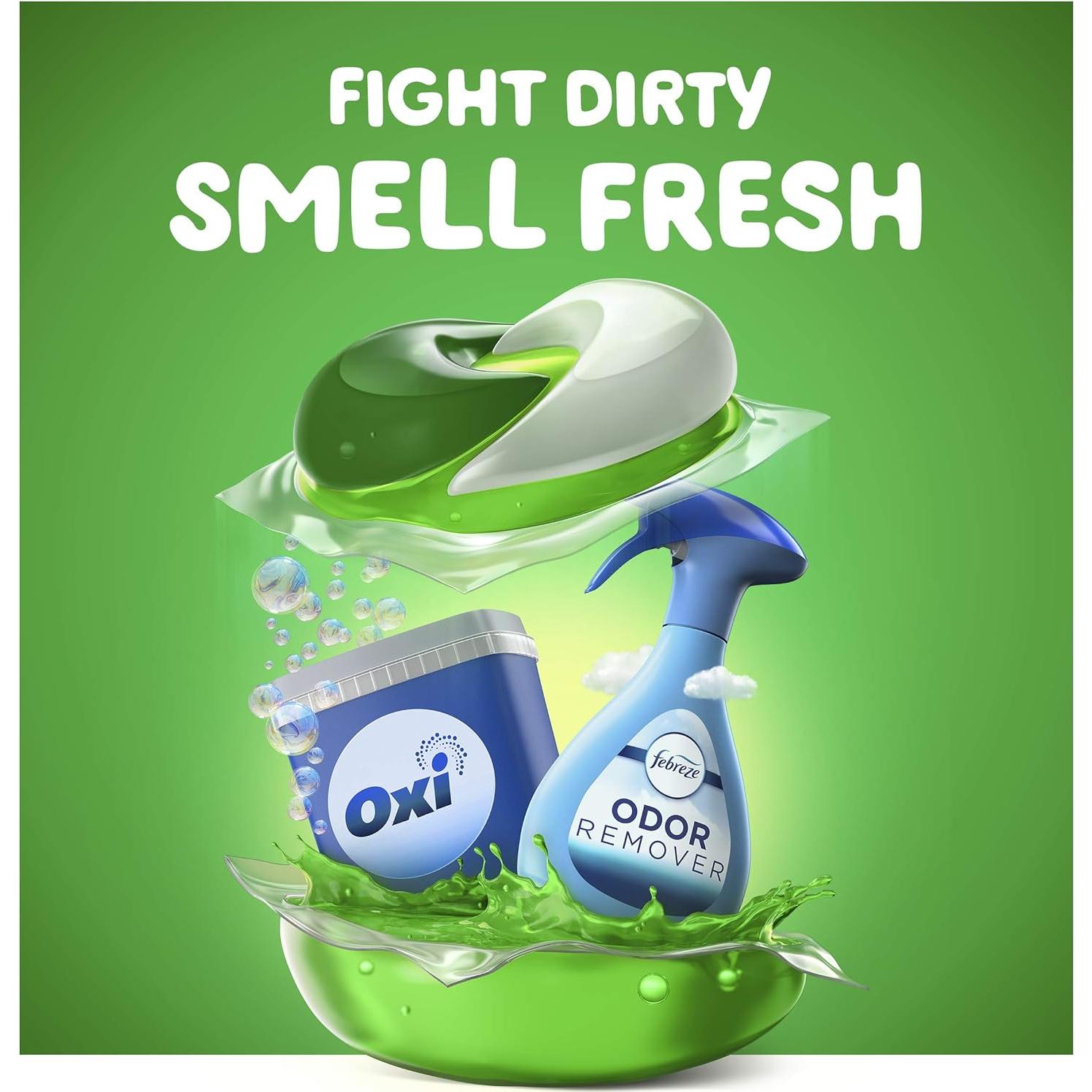 Gain flings! Detergente Líquido para Ropa 4 Bolsas 152 Unidades