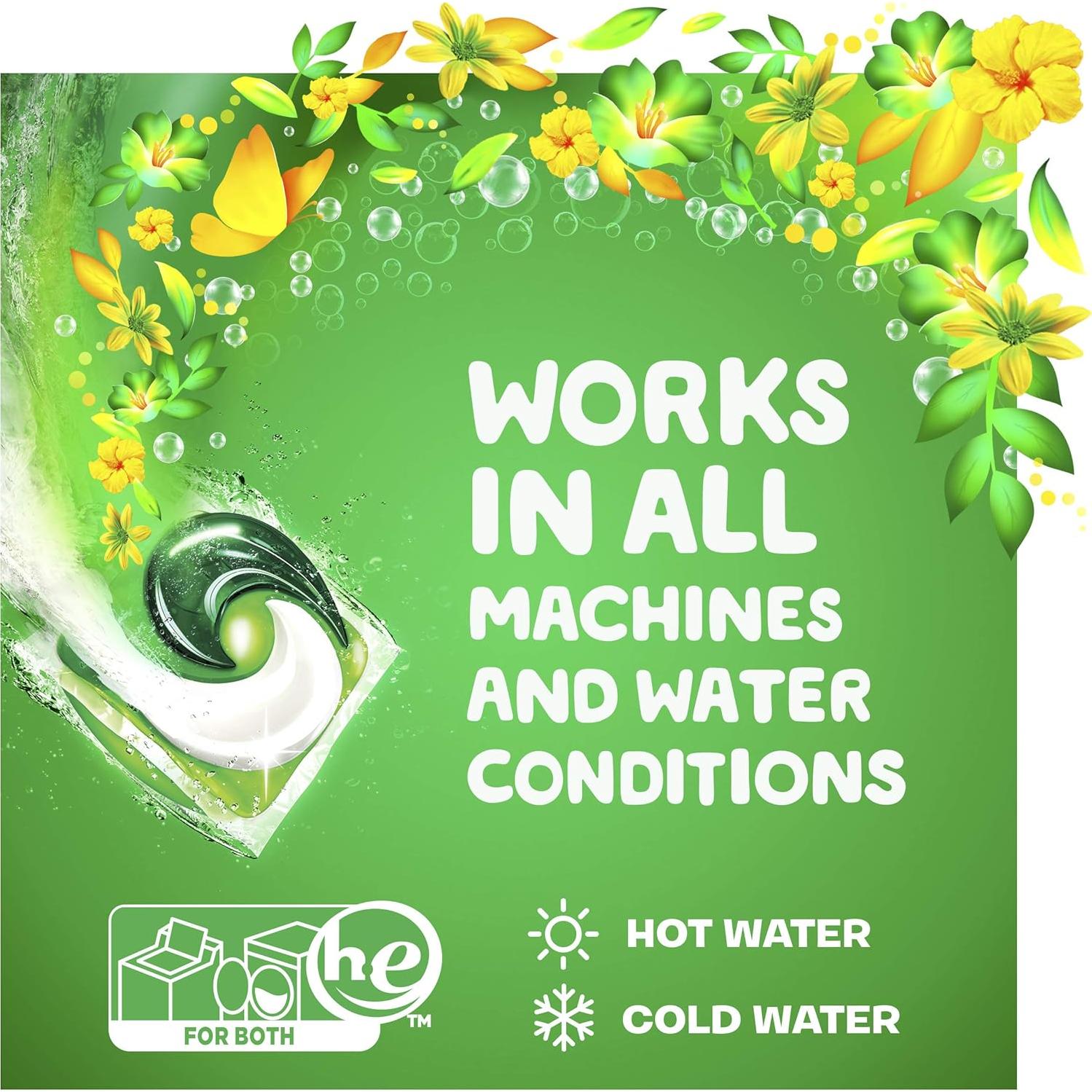 Gain flings! Detergente Líquido para Ropa 4 Bolsas 152 Unidades