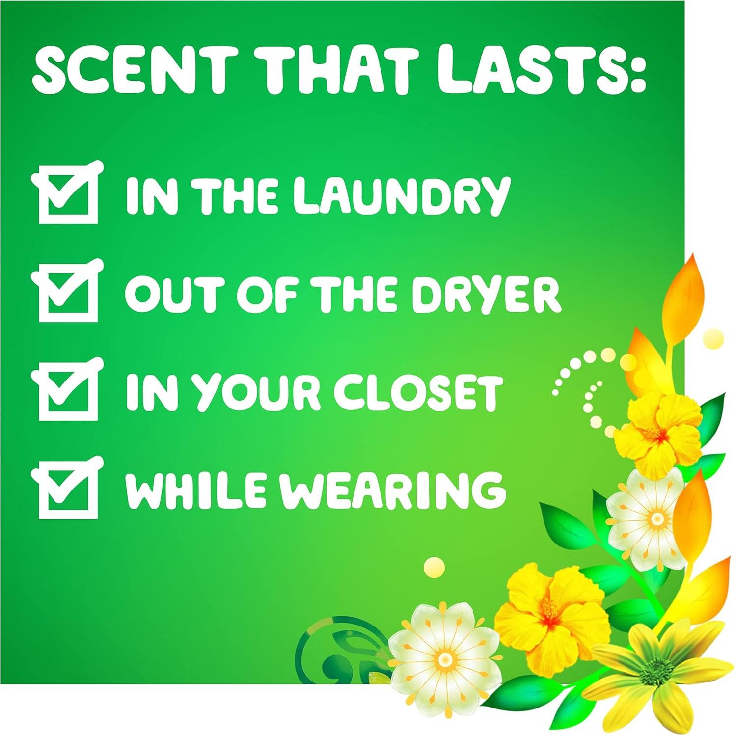 Gain flings! Detergente Líquido para Ropa 4 Bolsas 152 Unidades