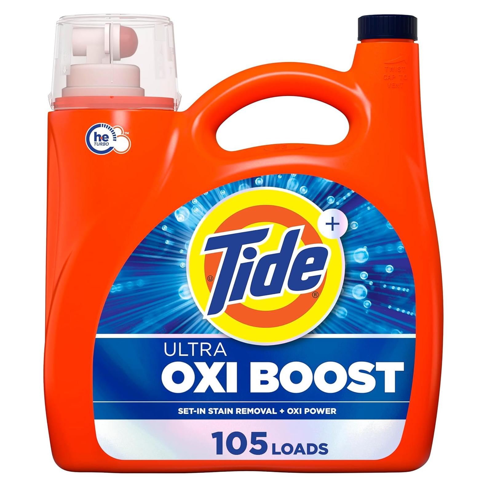 Detergente Líquido para Ropa Tide Ultra Oxi Boost 4.4L, 105 Lavados