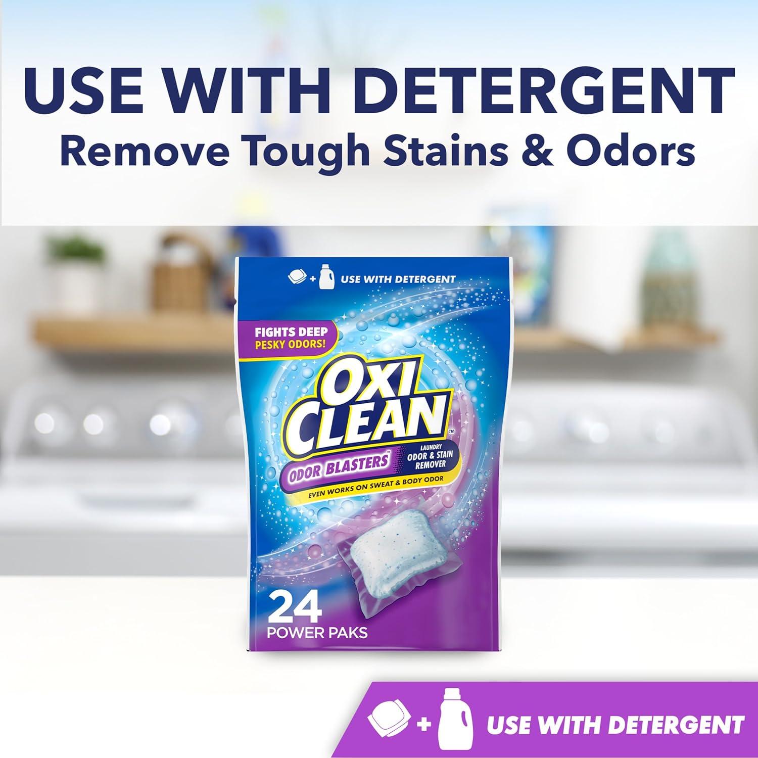 OxiClean Eliminador de Olores y Manchas 24 Paquetes
