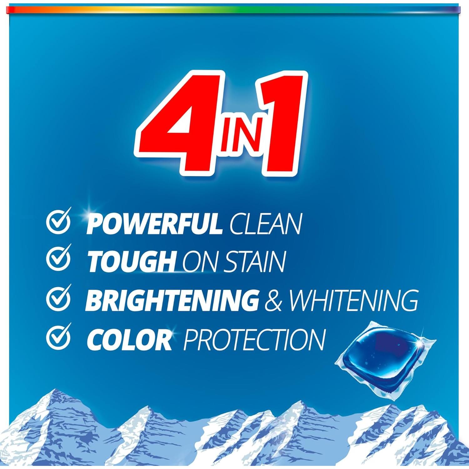 Detergente para Ropa Purex 4-en-1 Brisa de Montaña 66 Cargas