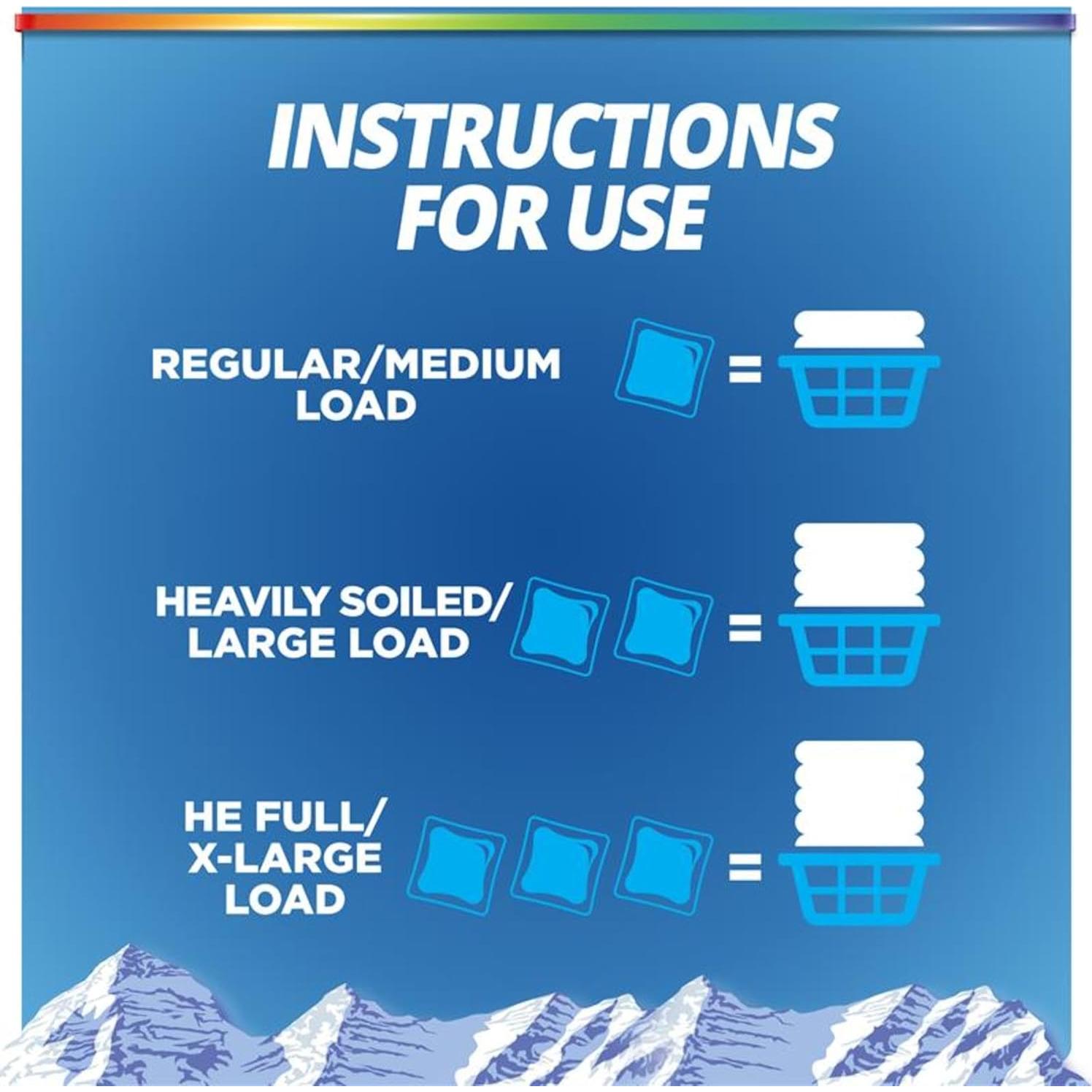 Detergente para Ropa Purex 4-en-1 Brisa de Montaña 66 Cargas