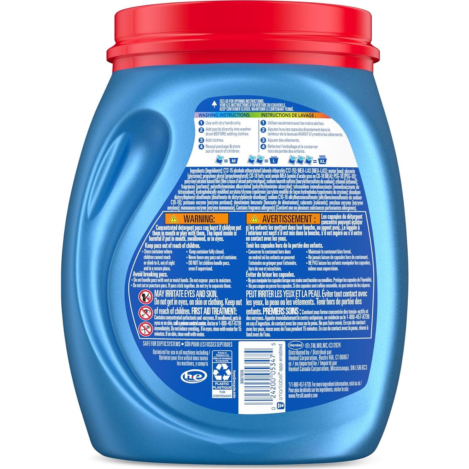 Detergente para Ropa Persil Ultra Pacs Original 42 Unidades