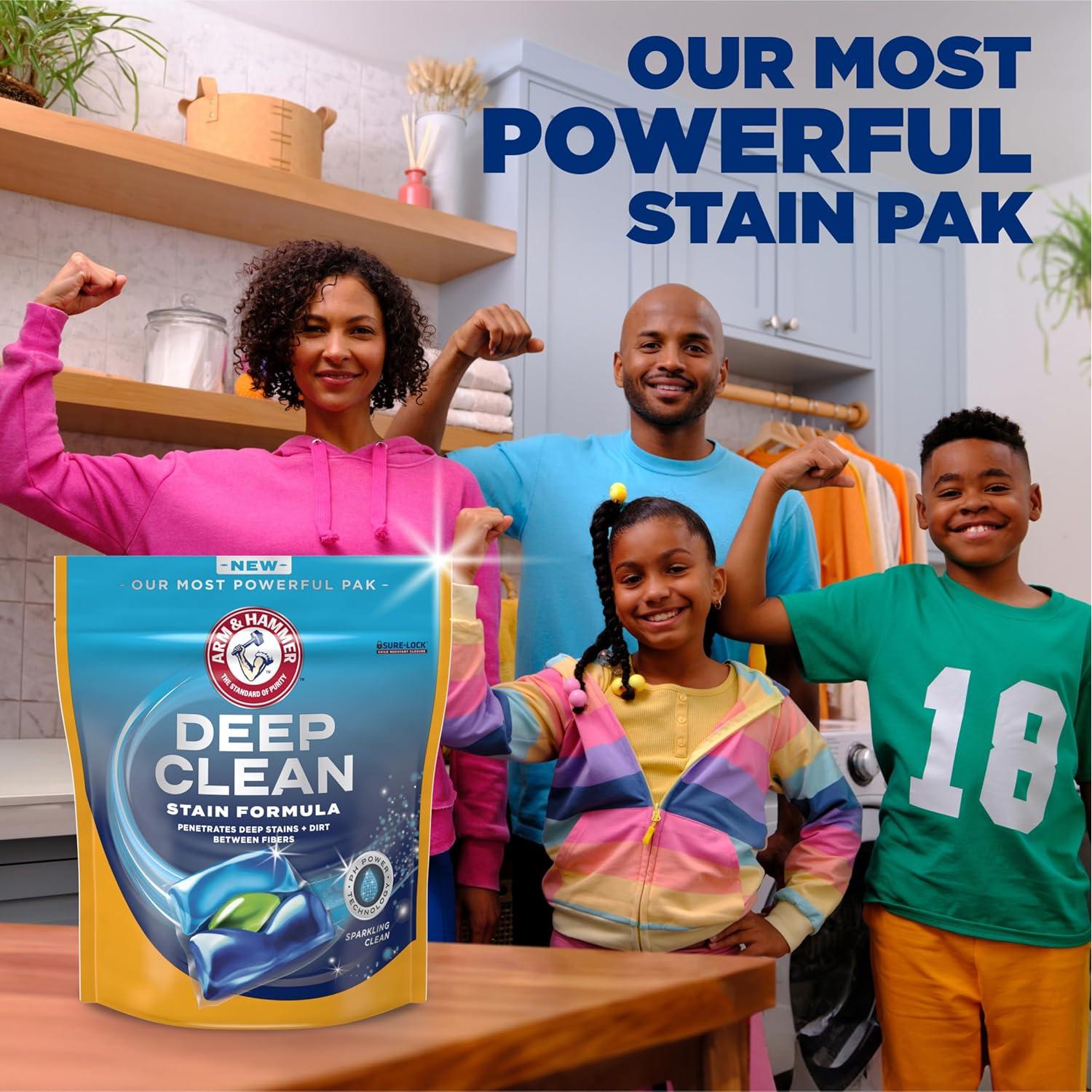 Detergente para Ropa ARM & HAMMER Power Paks 44 Cargas