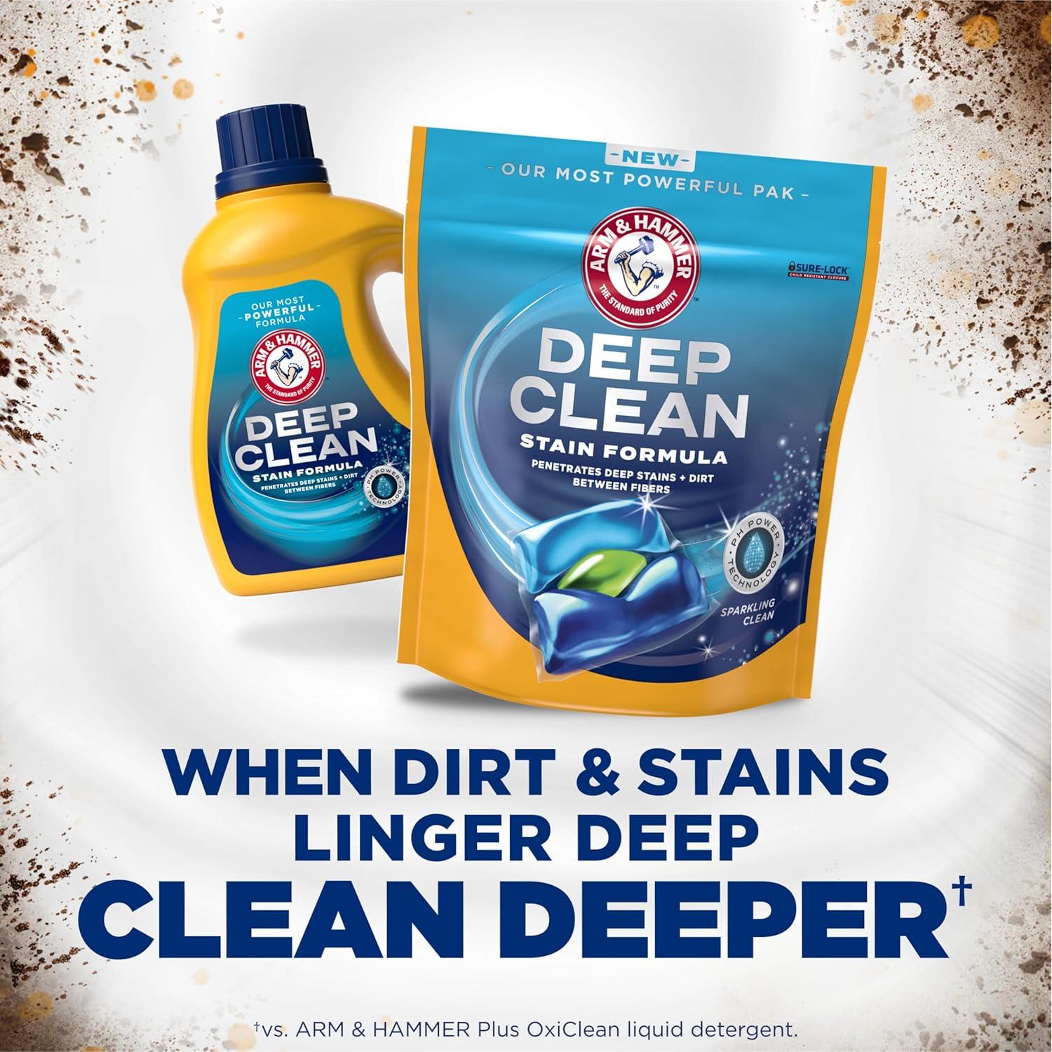 Detergente para Ropa ARM & HAMMER Power Paks 44 Cargas
