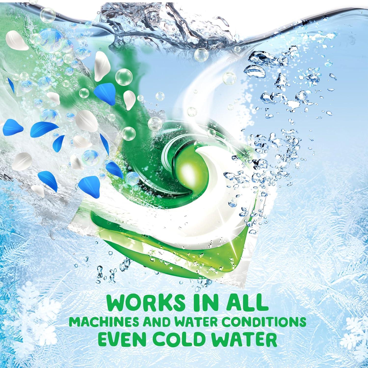 Gain Flings Ultra Oxi Detergente para Ropa 102 Pacs Aroma Cascada