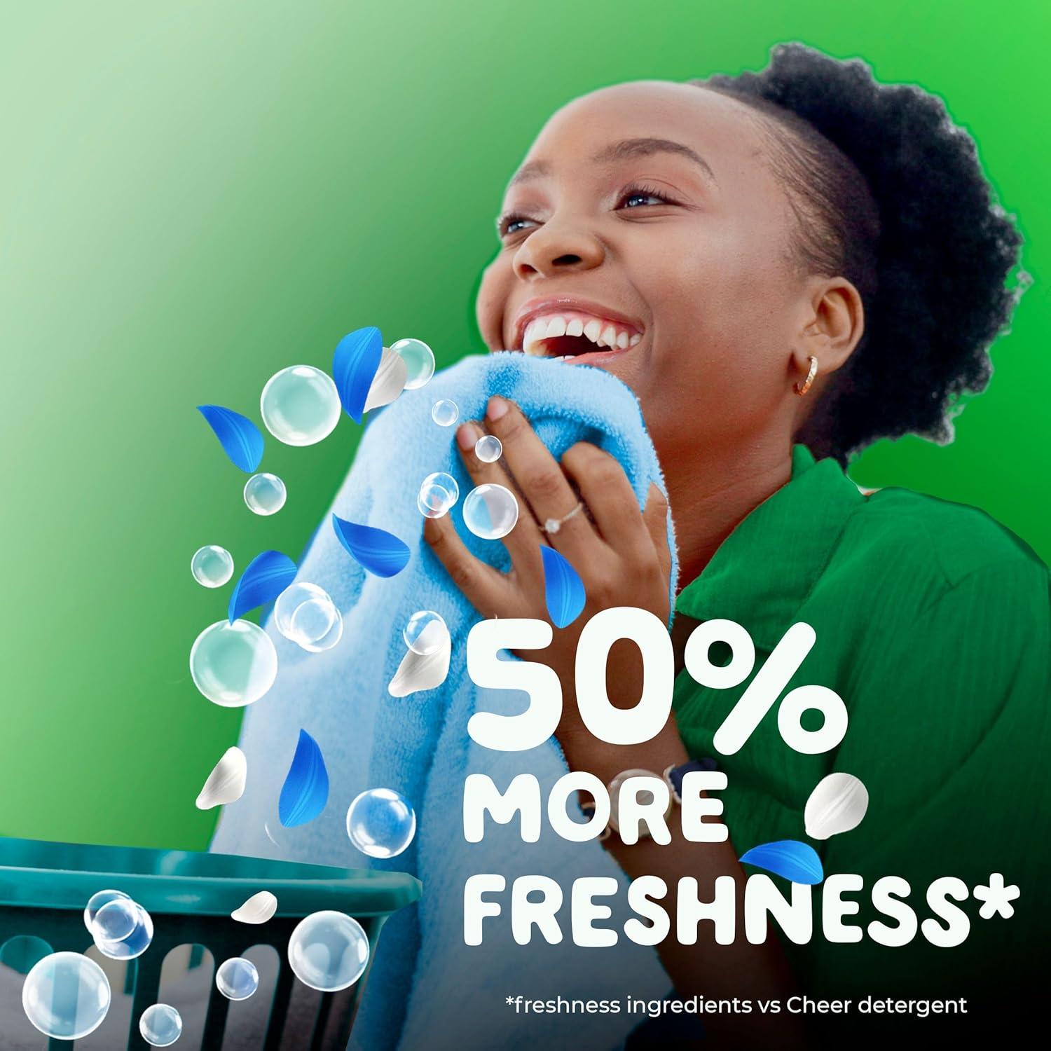 Gain Flings Ultra Oxi Detergente para Ropa 102 Pacs Aroma Cascada