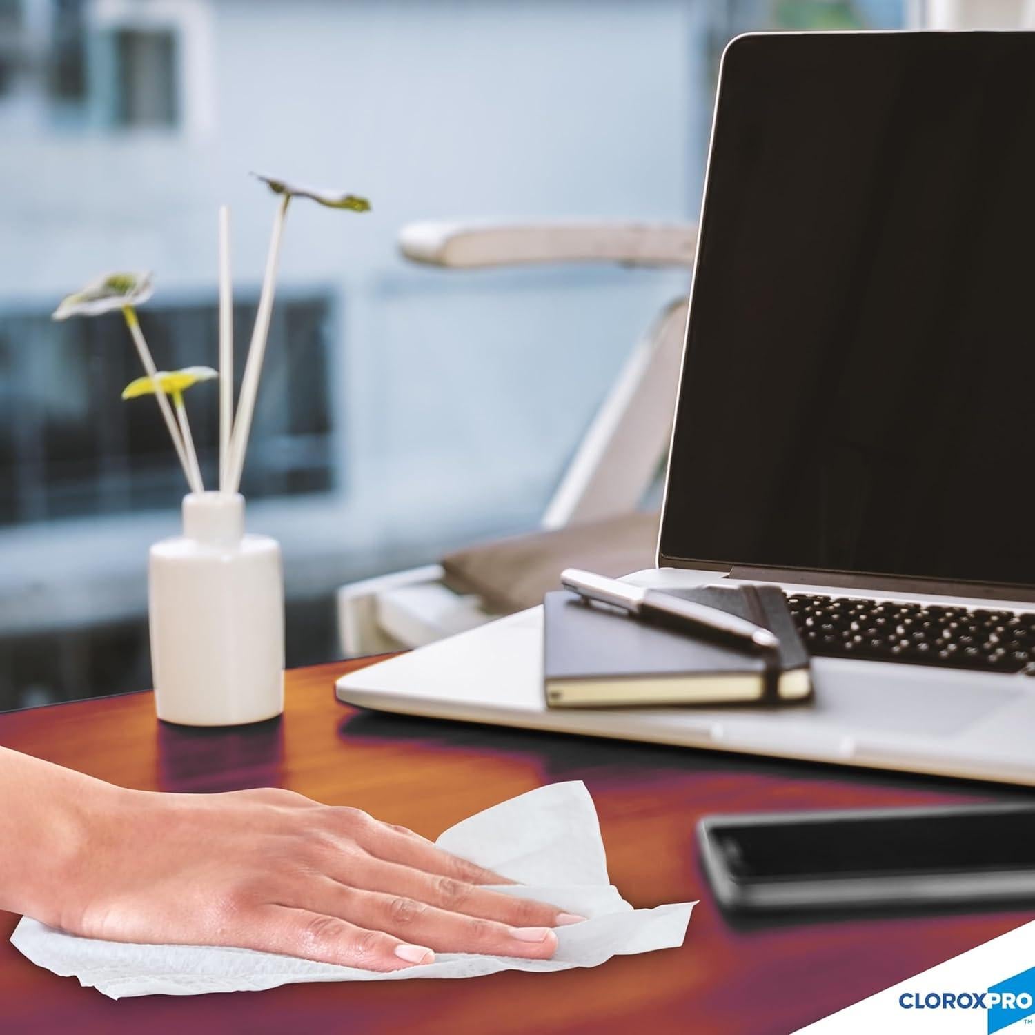 Toallitas Desinfectantes CloroxPro, Sin Blanqueador, 70 Unidades