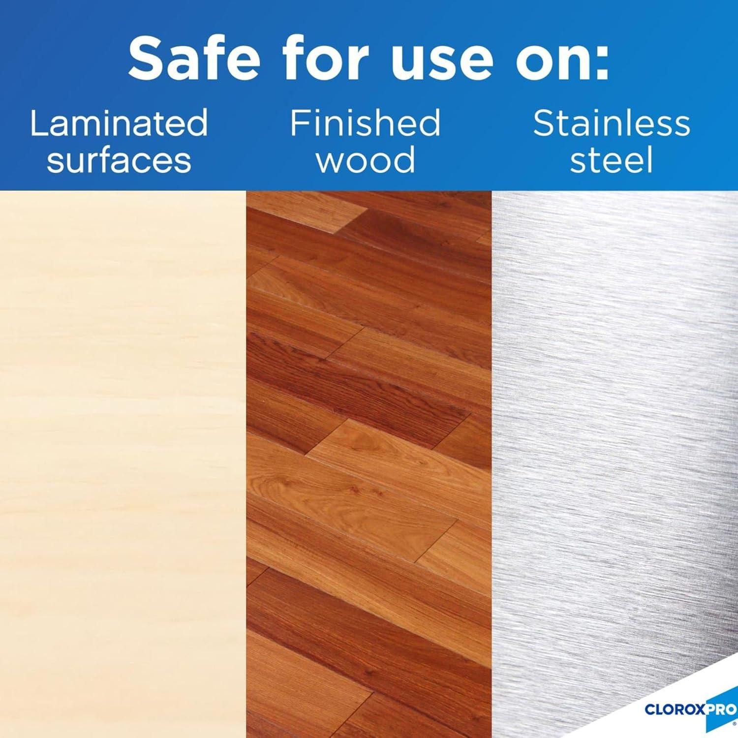 Toallitas Desinfectantes CloroxPro, Sin Blanqueador, 70 Unidades