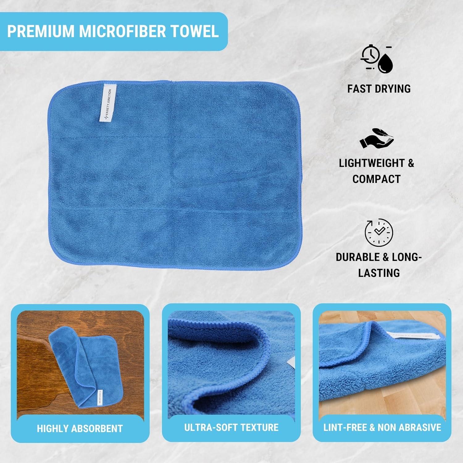 Juego de Limpiador Multi-Superficie Lavanda Mrs. Meyer's - 2 Botellas 0.47L y Toalla Microfibra