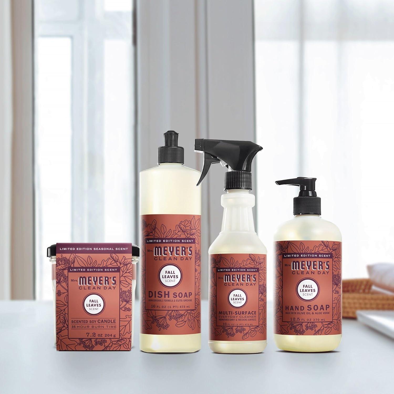 Jabón Líquido para Manos Sra. Meyer’s Clean Day 3x355ml Aroma Hojas de Otoño