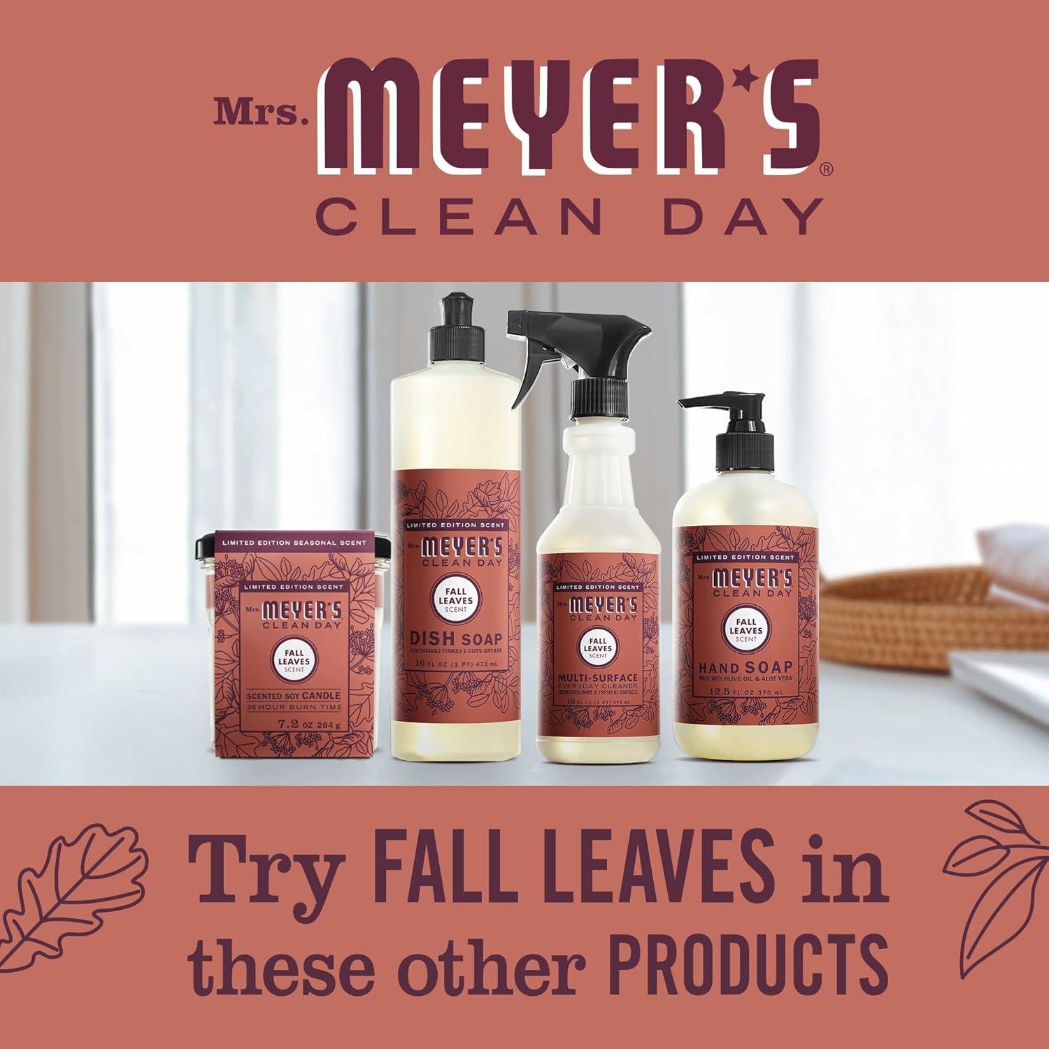 Jabón Líquido para Manos Sra. Meyer’s Clean Day 3x355ml Aroma Hojas de Otoño