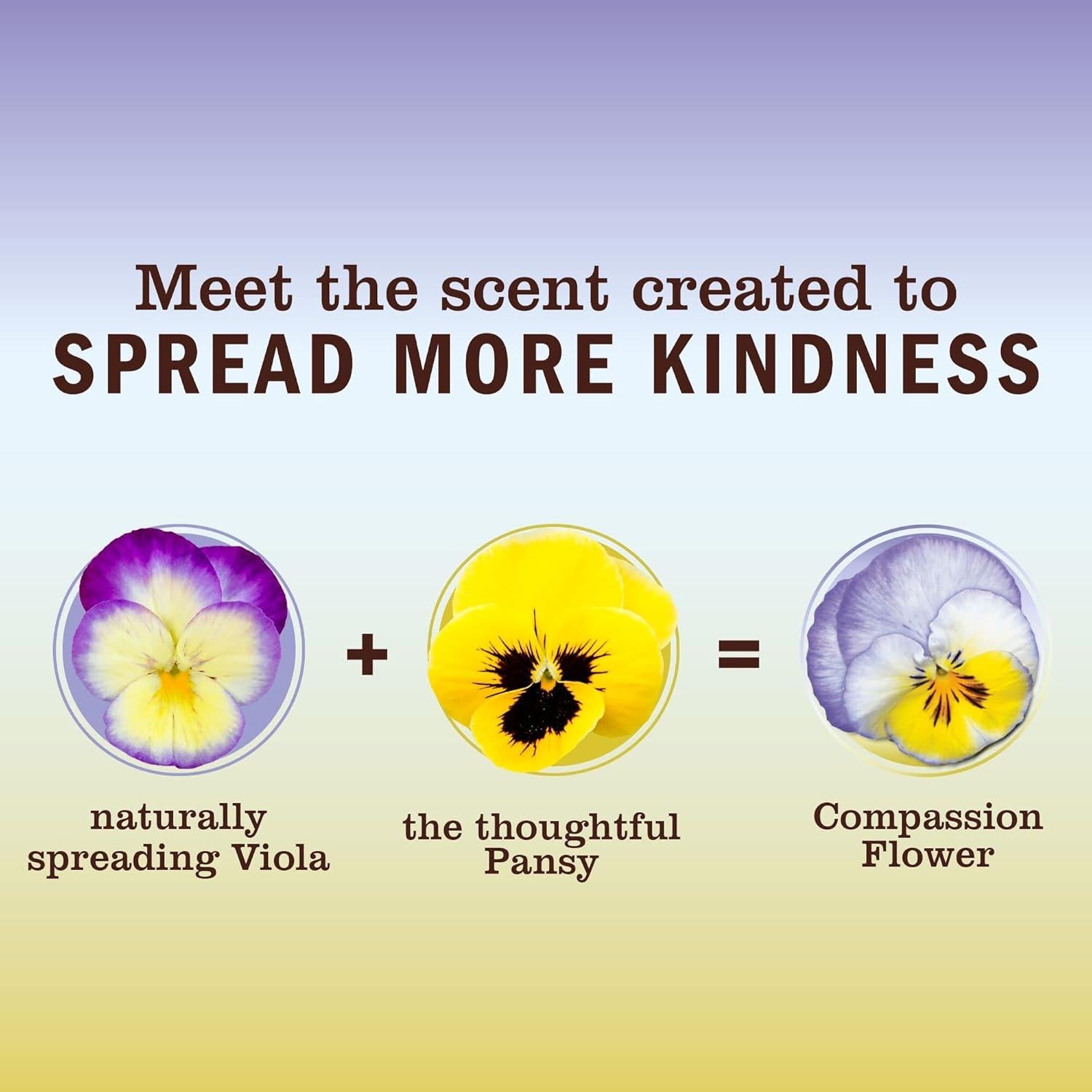 Ambientador Spray No Aerosol Mrs. Meyer's 3x236.6ml Flor de Compasión