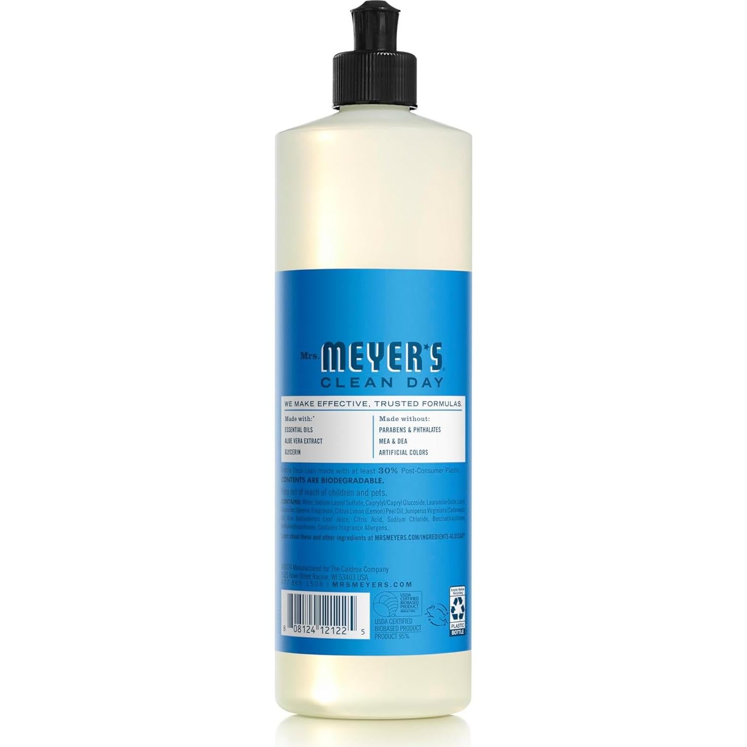 Jabón Líquido para Platos Sra. Meyer's Arándano 3x473ml