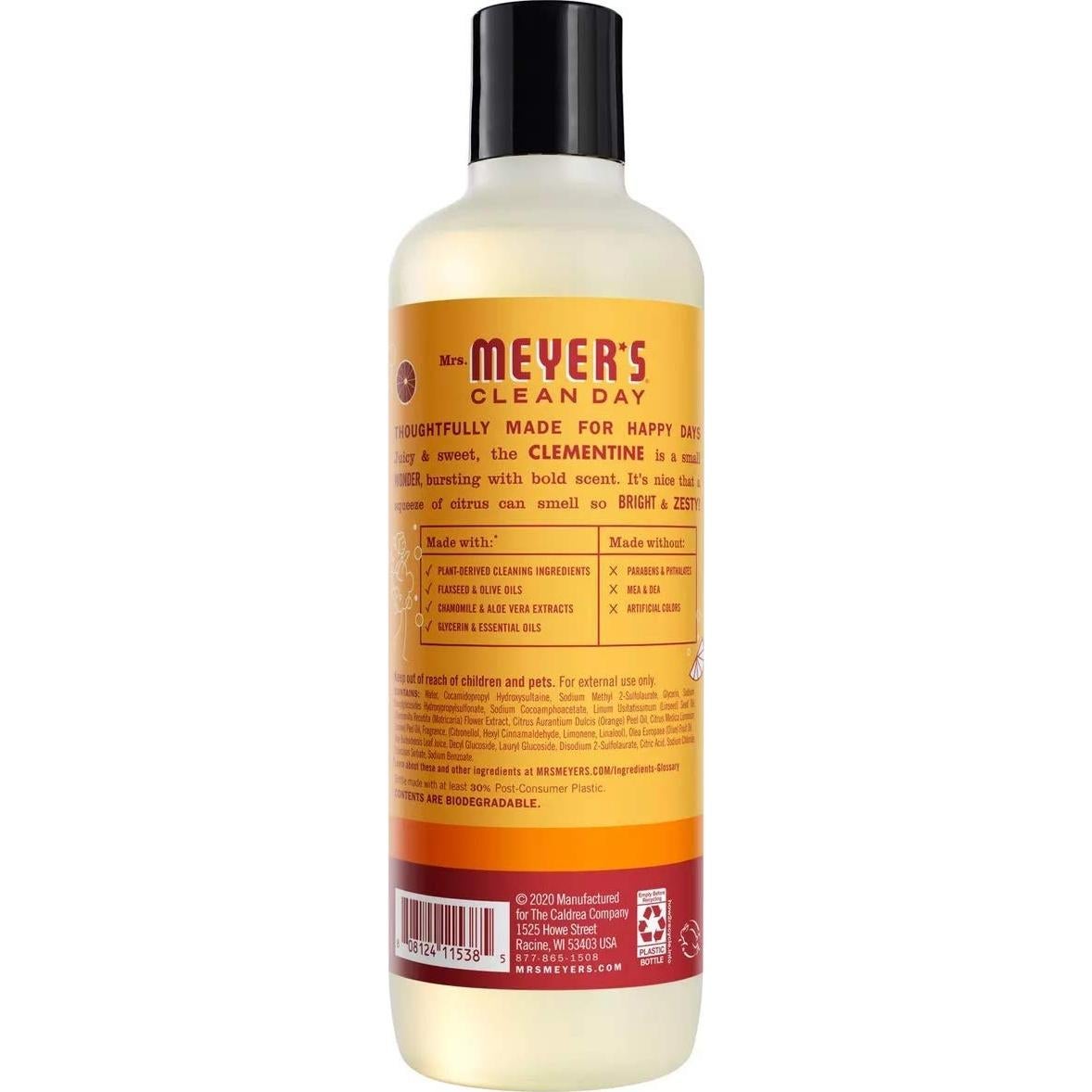 Gel de Baño Hidratante Mrs. Meyer Clementina 453.6 g