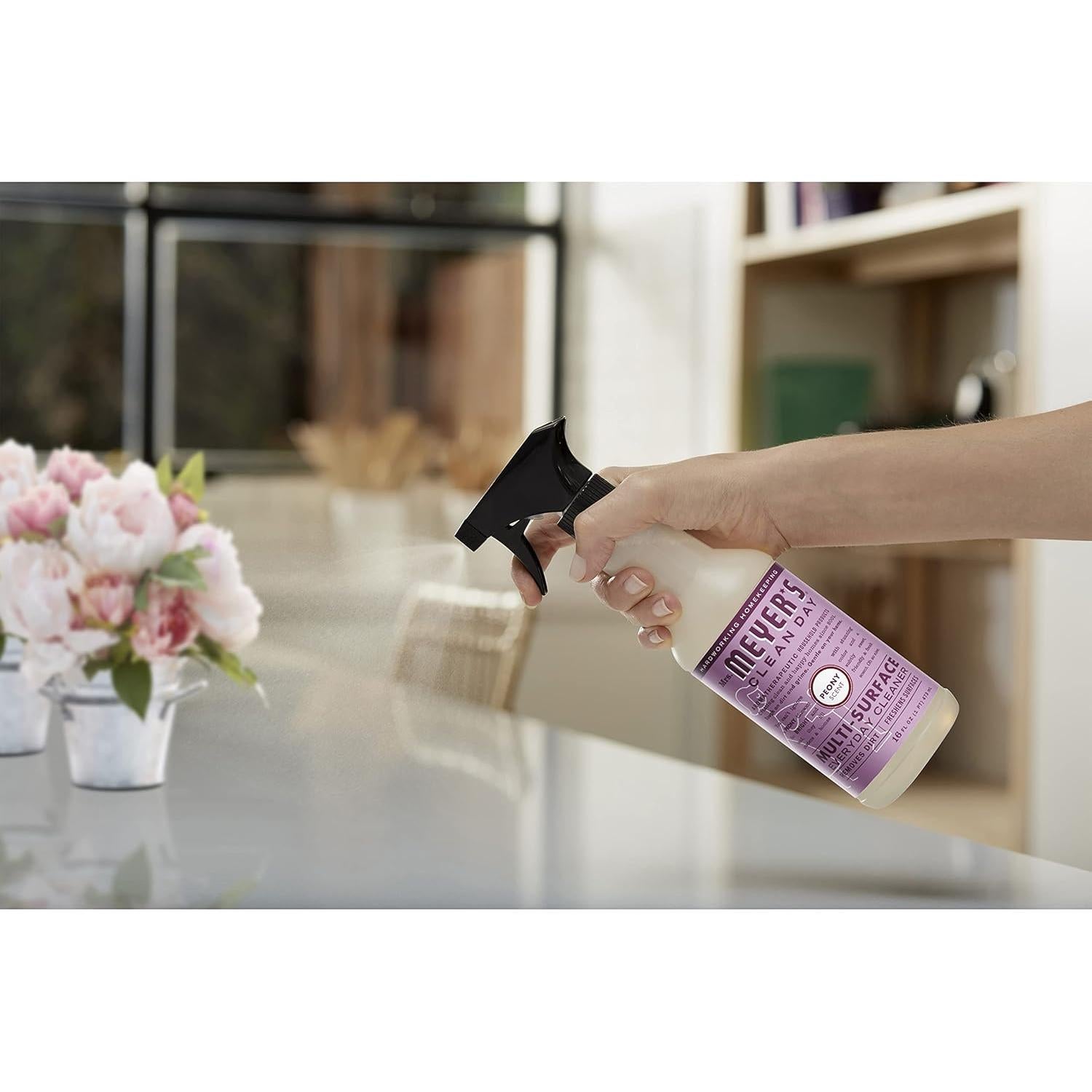 Juego de Limpieza Scent Mrs. Meyer's Peonía 3 Piezas