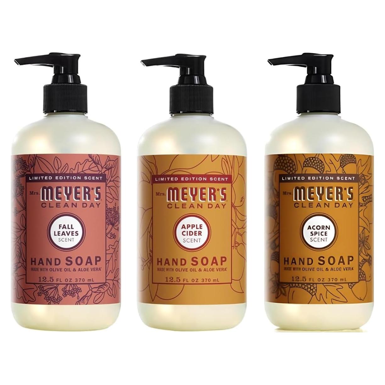 Jabón de Manos Líquido Mrs. Meyer's Clean Day - Otoño