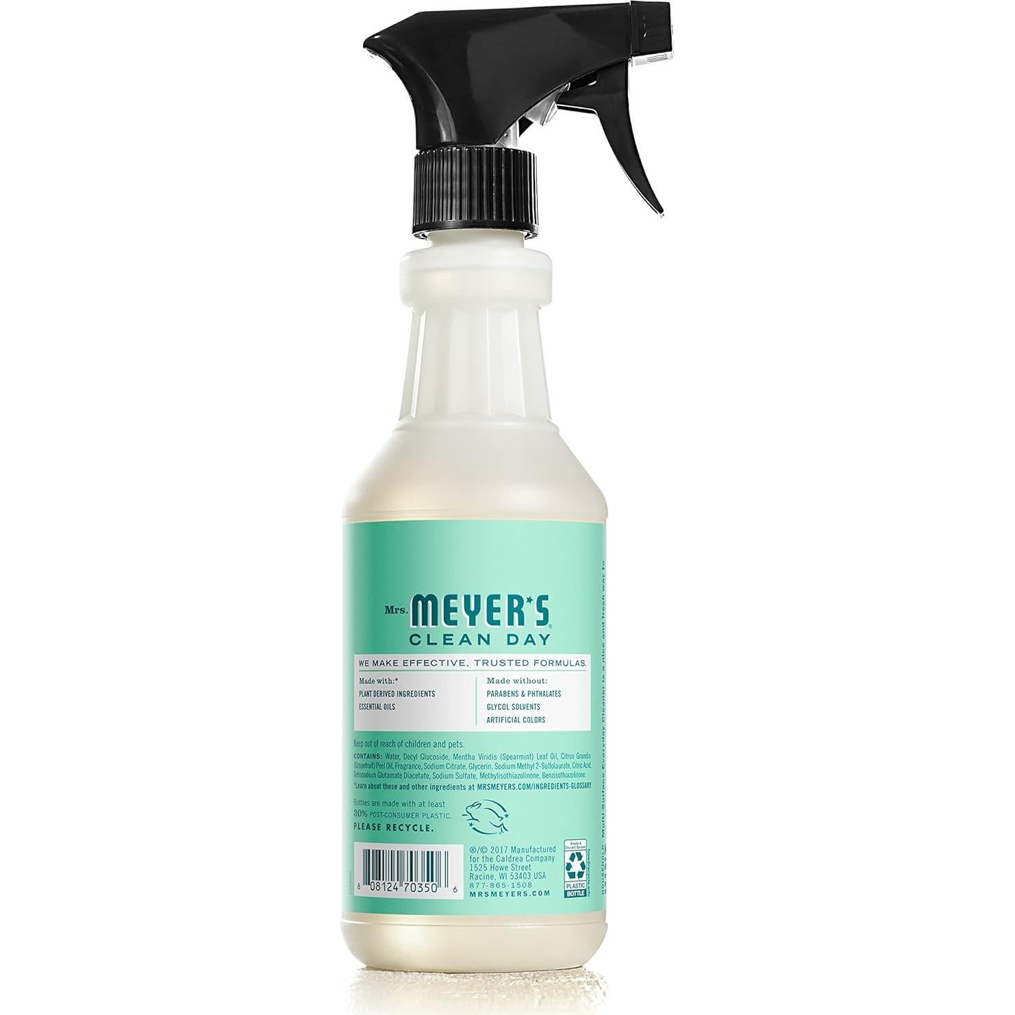 Limpiador Multiusos Mrs. Meyer's 473 ml Menta (Paquete de 2)