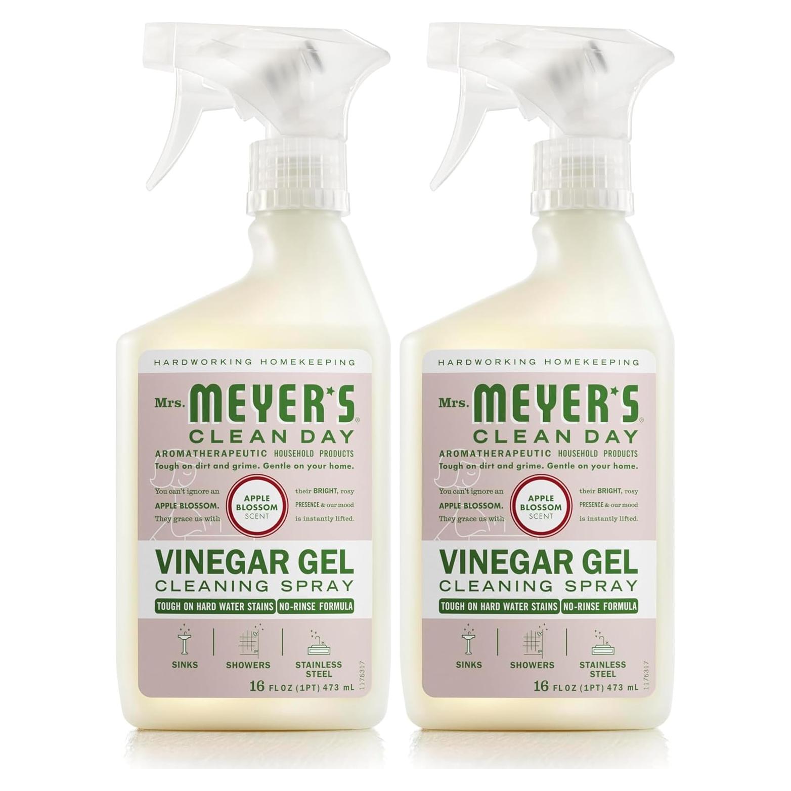 Spray Limpiador en Gel de Vinagre Mrs. Meyer's 473 ml - Flor de Manzana