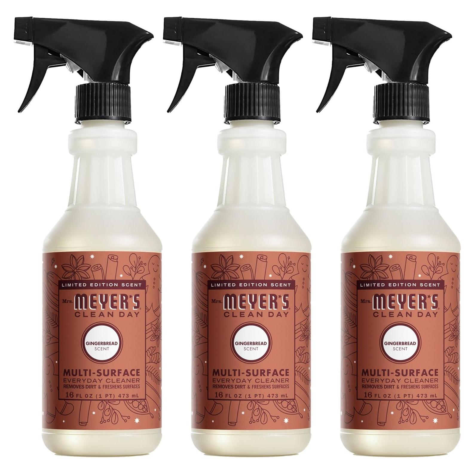 Limpiador Multi-Superficie Sra. Meyer 16 oz Pan de Jengibre (Paquete de 3)