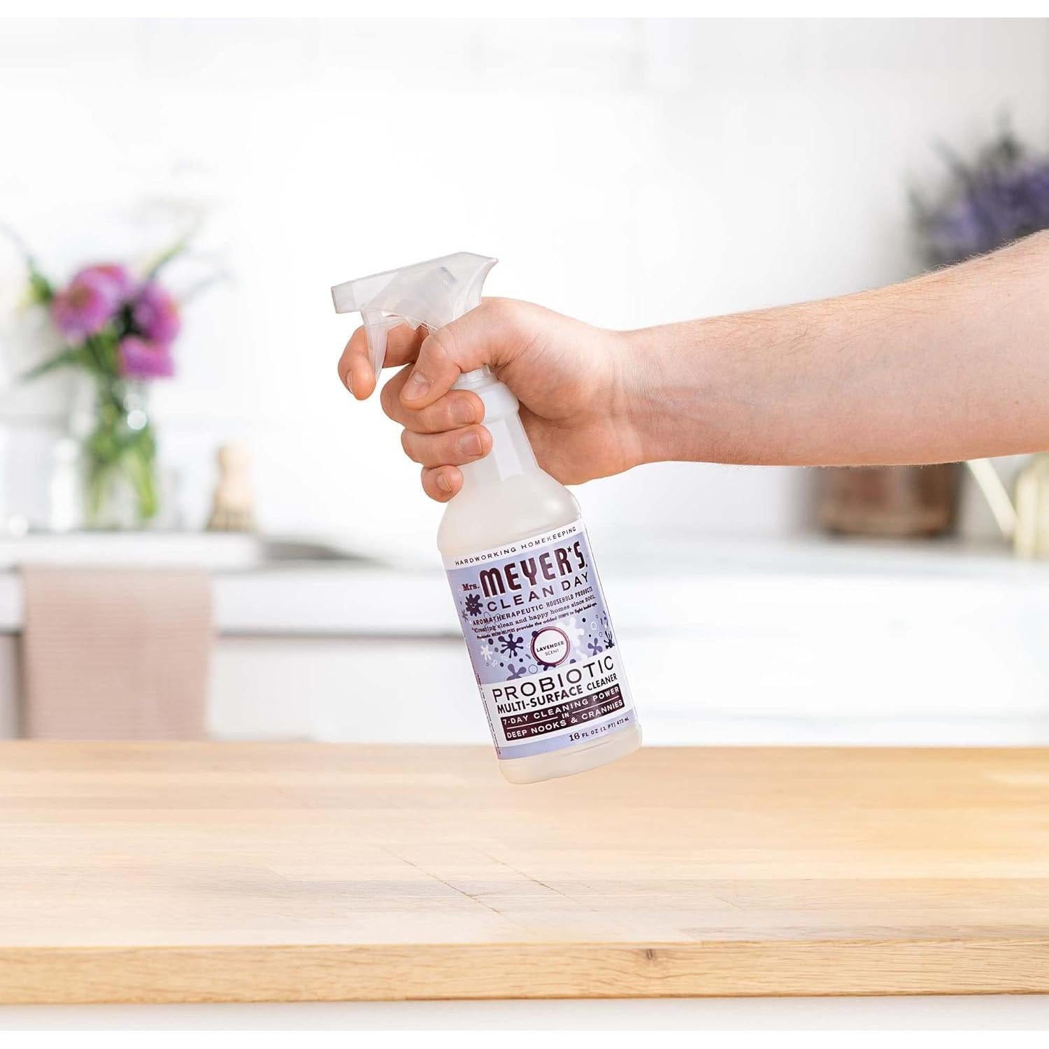 Limpiador Multi-Superficies Probiotico Mrs. Meyer's Lavanda 473 ml