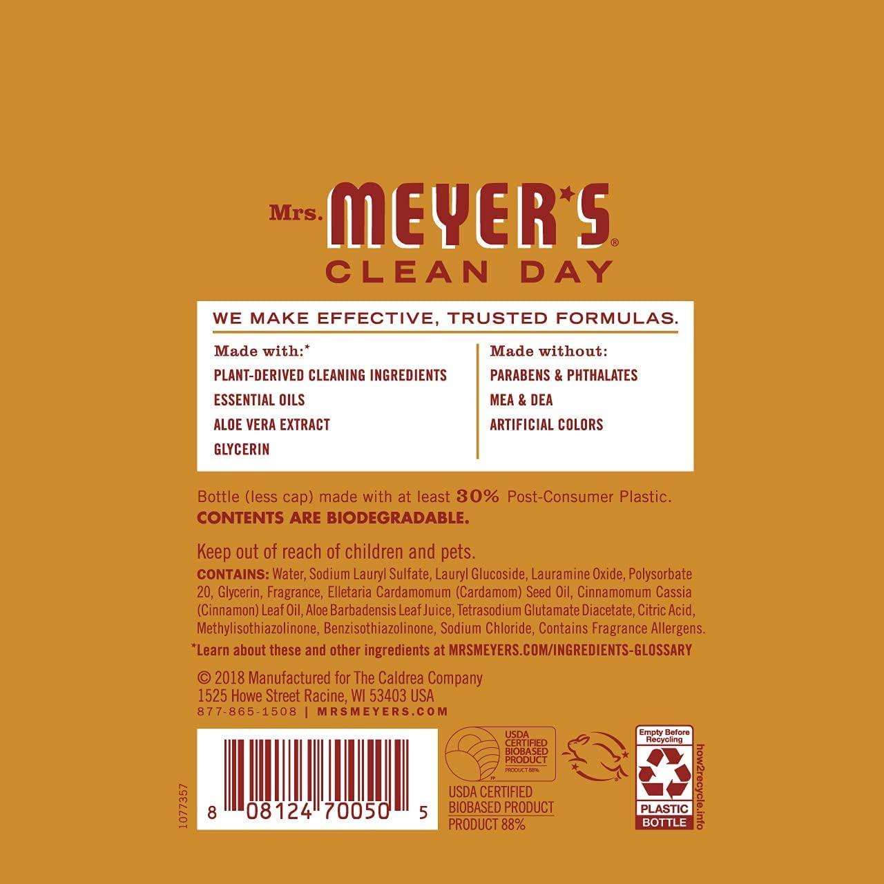 Juego de Cocina Mrs. Meyer's Manzana - 3 Productos de Limpieza