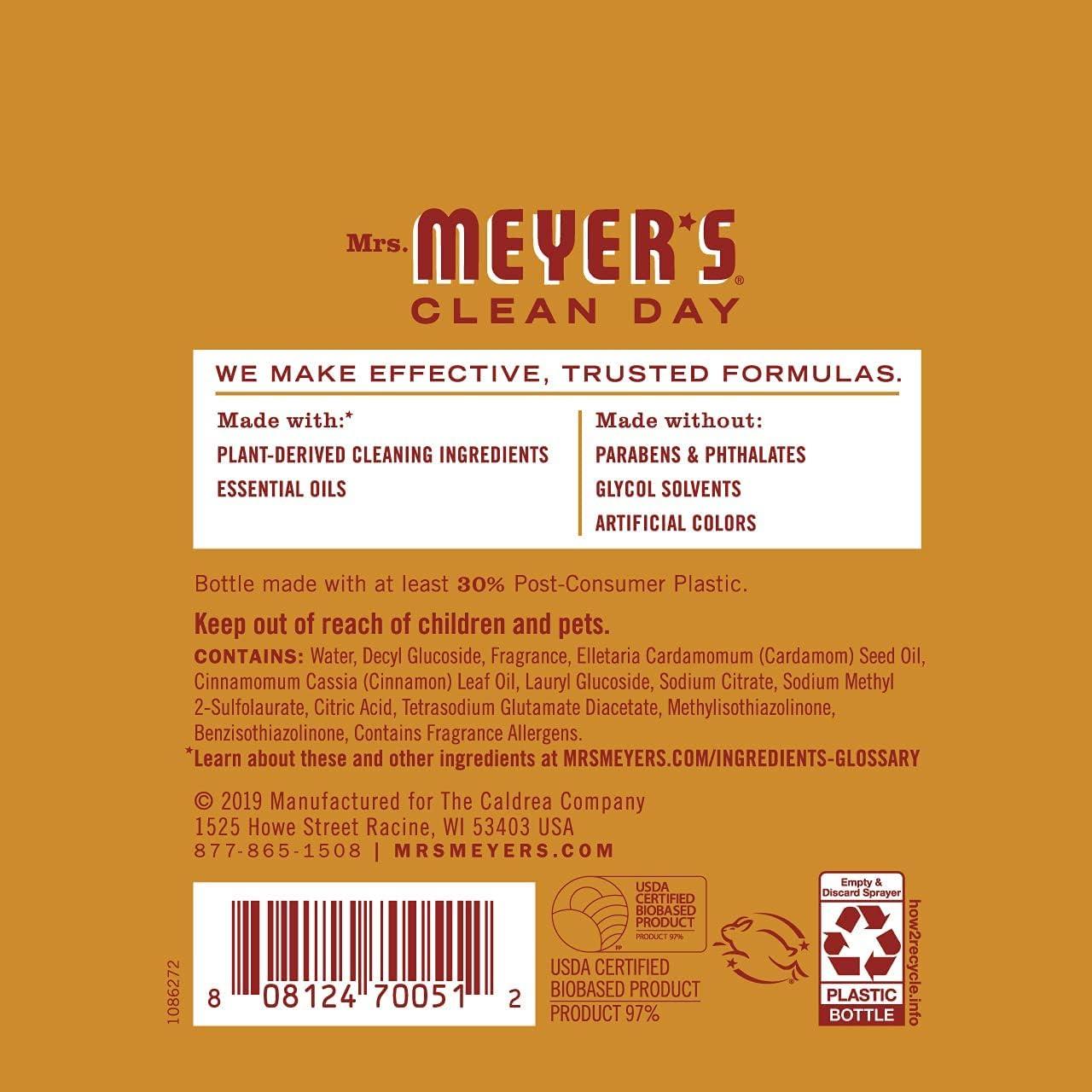 Juego de Cocina Mrs. Meyer's Manzana - 3 Productos de Limpieza