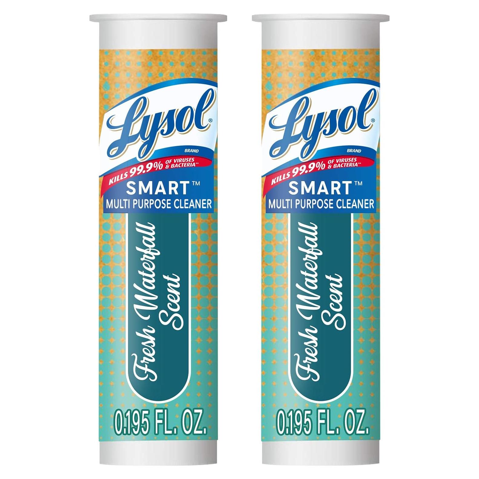 Lysol Limpiador Multiusos Inteligente Recarga Cascada Fresca 11.5 ml