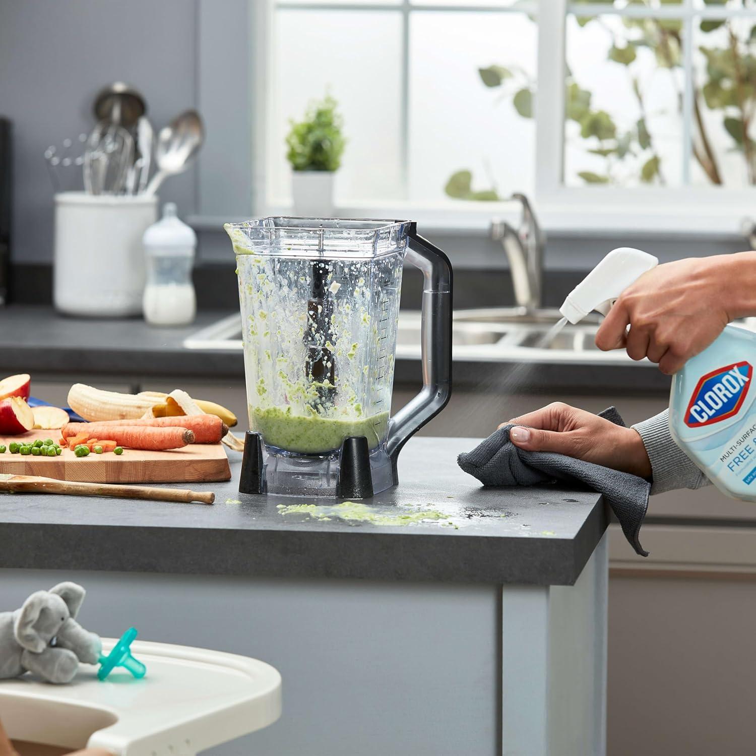 Limpiador Multi Superficies Clorox Libre y Claro 0.95L Paquete 3