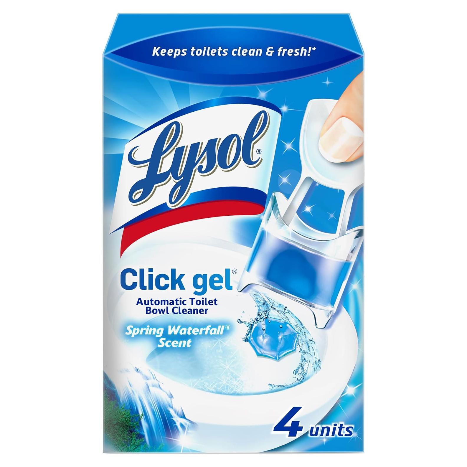 Gel Limpiador Automático de Inodoro Lysol Fresco Oceánico - 6 Aplicadores