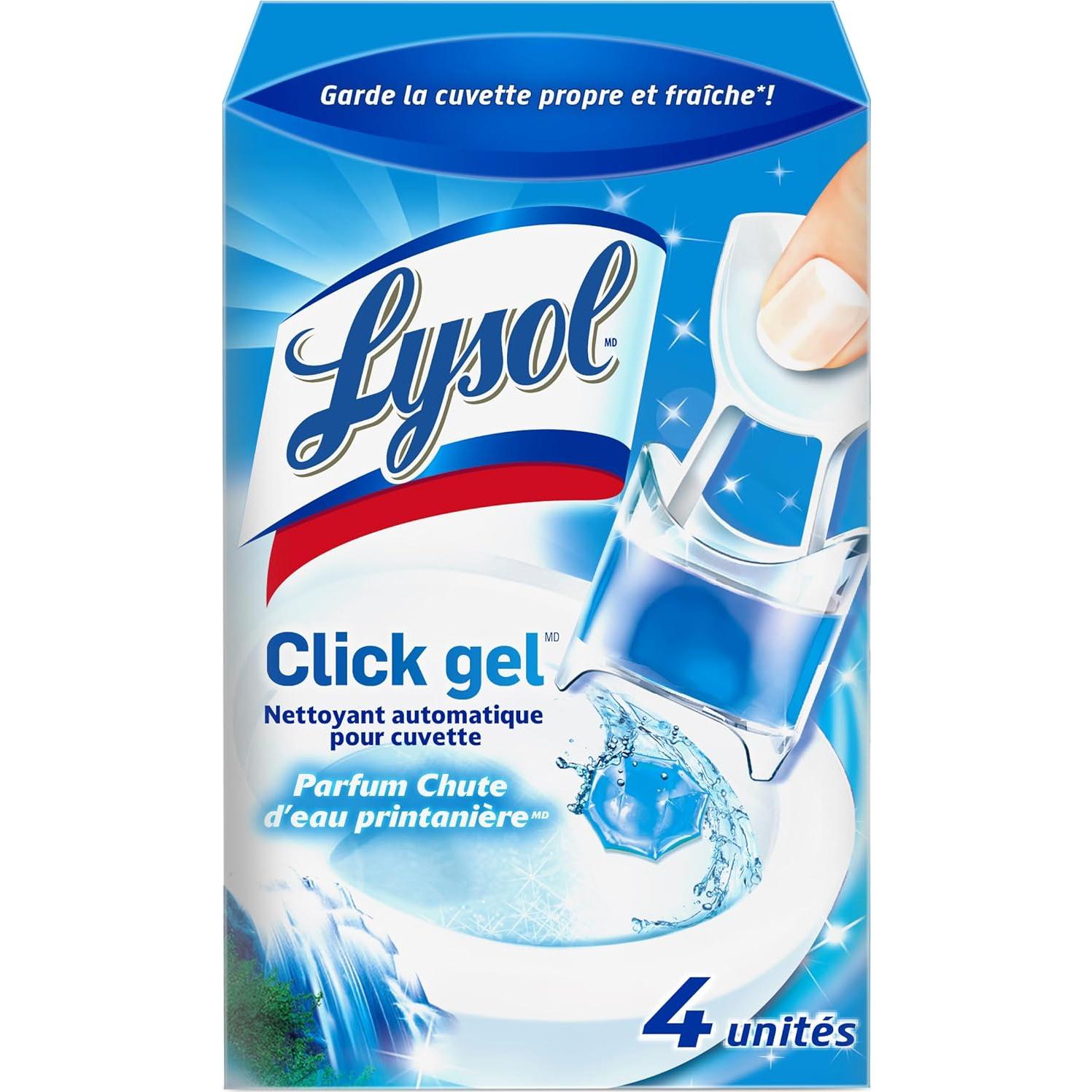 Gel Limpiador Automático de Inodoro Lysol Fresco Oceánico - 6 Aplicadores