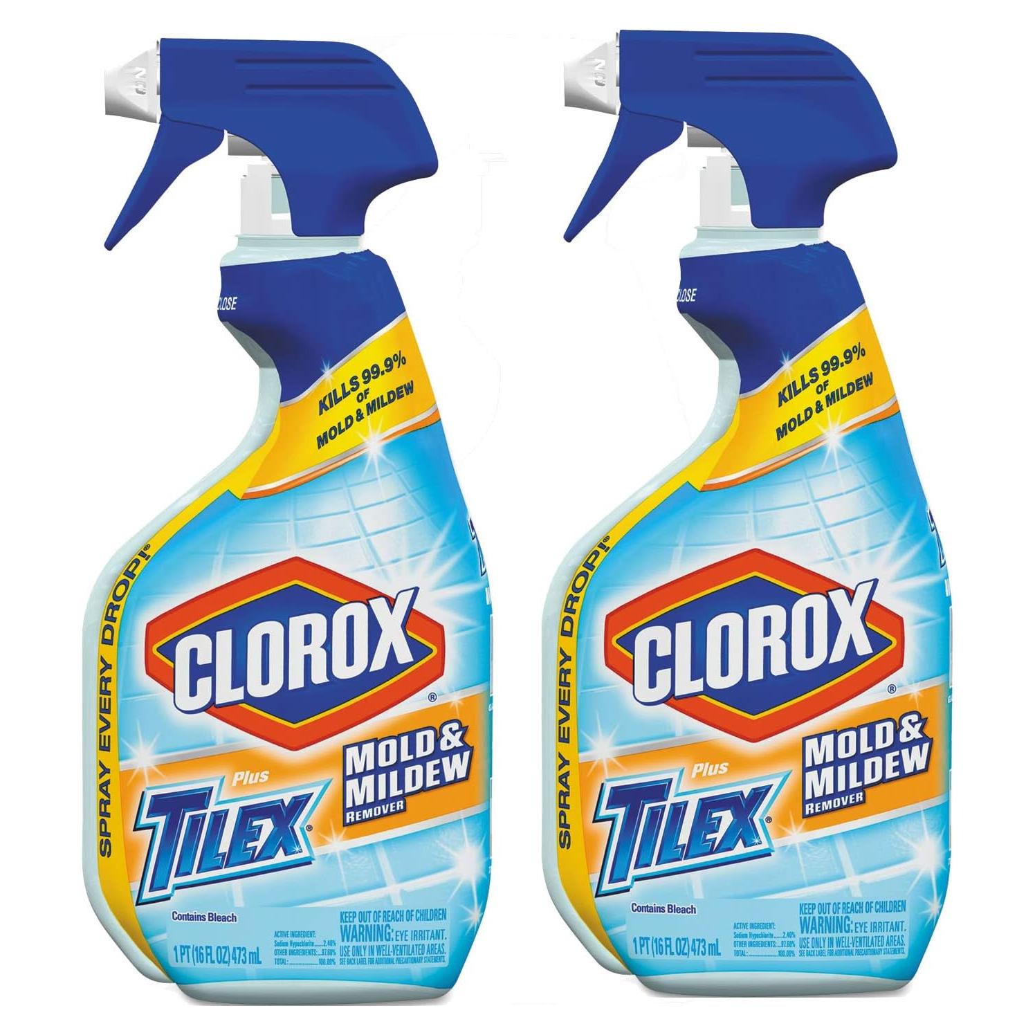 Limpiador de Moho y Hongos Tilex Clorox 2x16 Oz Desinfectante