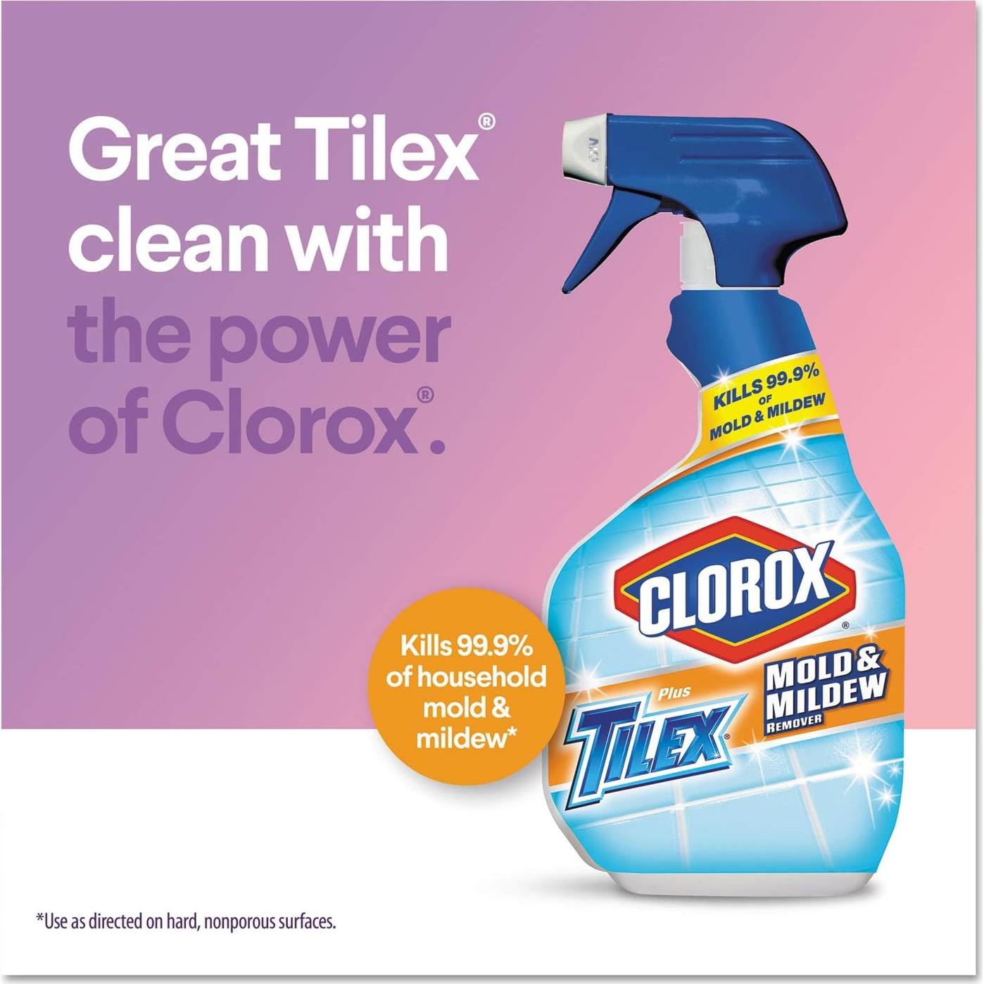 Limpiador de Moho y Hongos Tilex Clorox 2x16 Oz Desinfectante