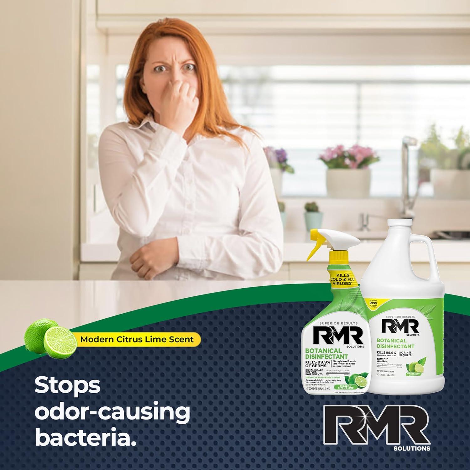 Desinfectante Botánico RMR 946ml - Elimina 99.9% Virus y Bacterias