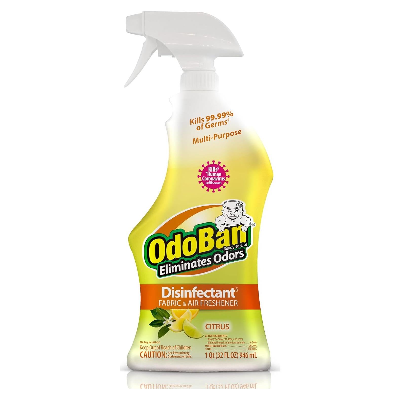 OdoBan Desinfectante Multiusos 0.95L Aroma Cítricos
