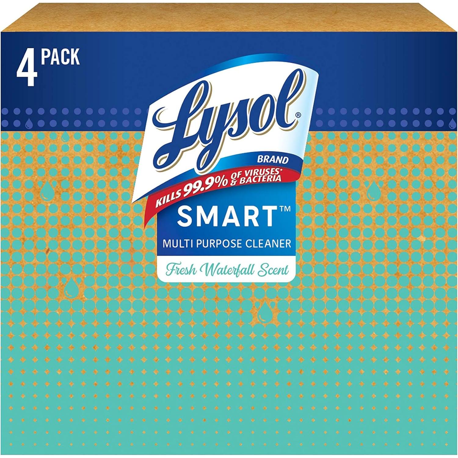 Cartuchos de Recarga Lysol Smart 4 x 5.76 mL Cascada Fresca