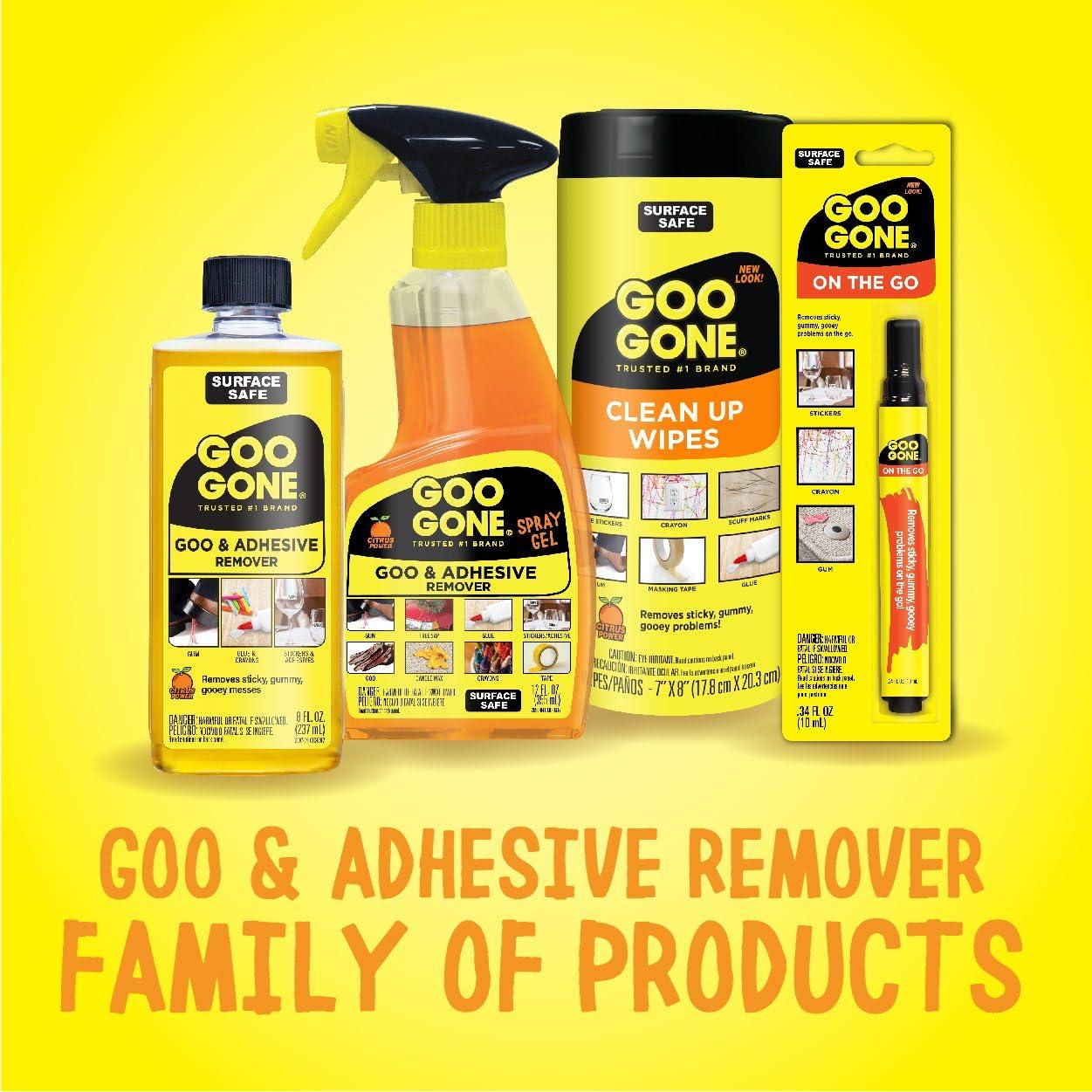 Goo Gone Gel en Spray 340 g - Removedor de Adhesivos Pack 6