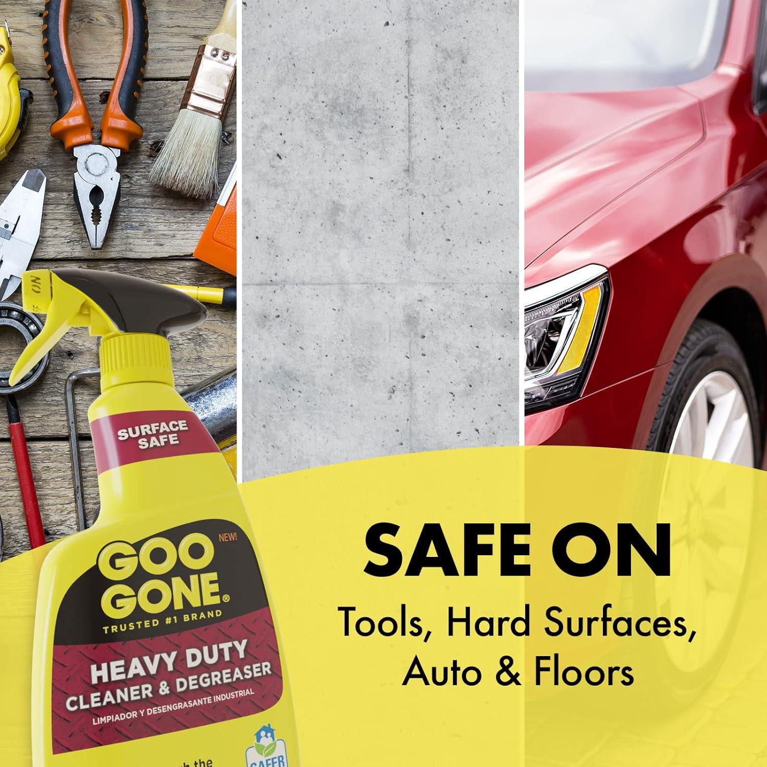 Goo Gone Limpiador y Desengrasante en Spray 946 ml + Paño Microfibra